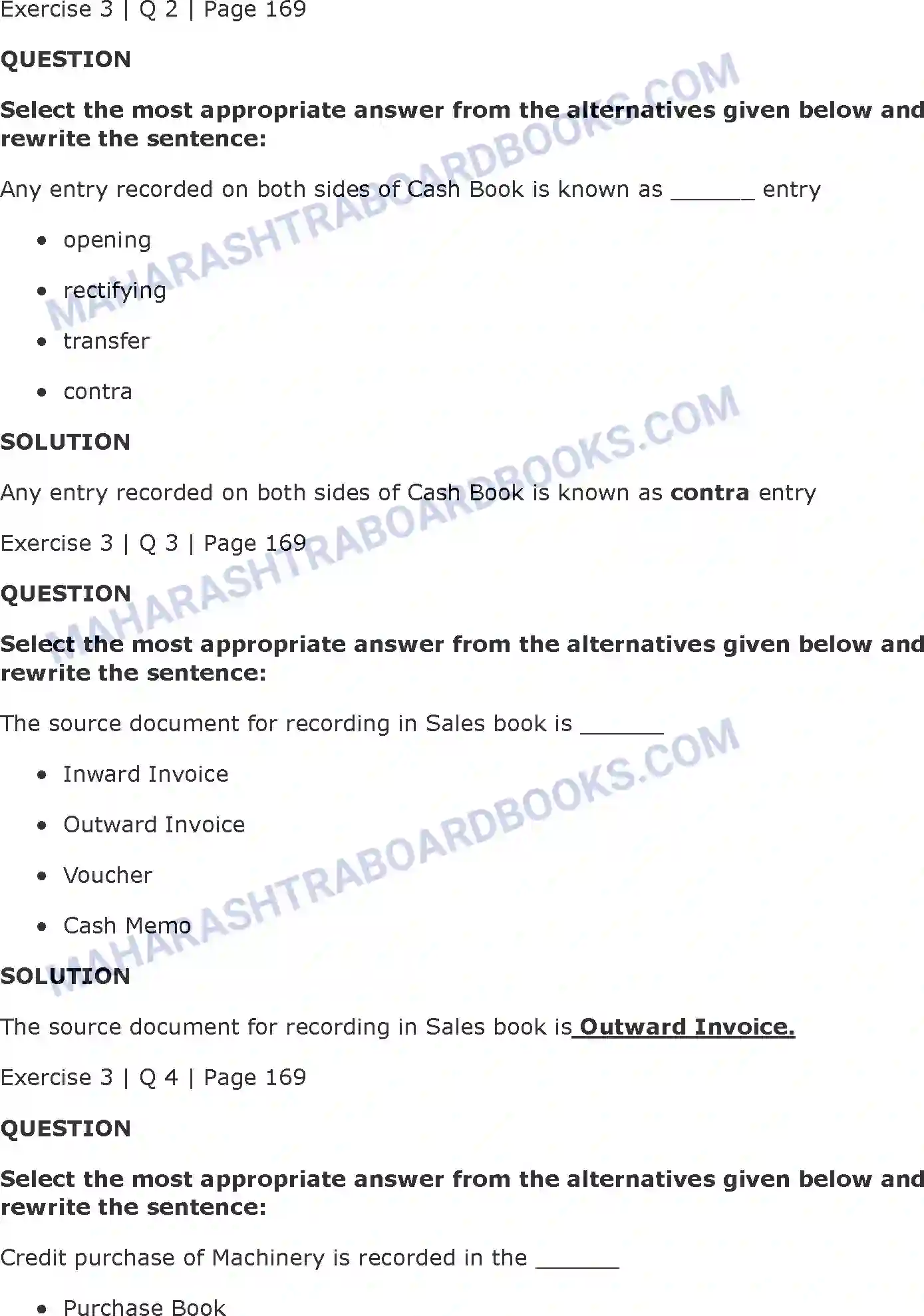 Maharashtra Board Solution Class-11 Book+Keeping+&+Accountancy Subsidiary Books Image 6
