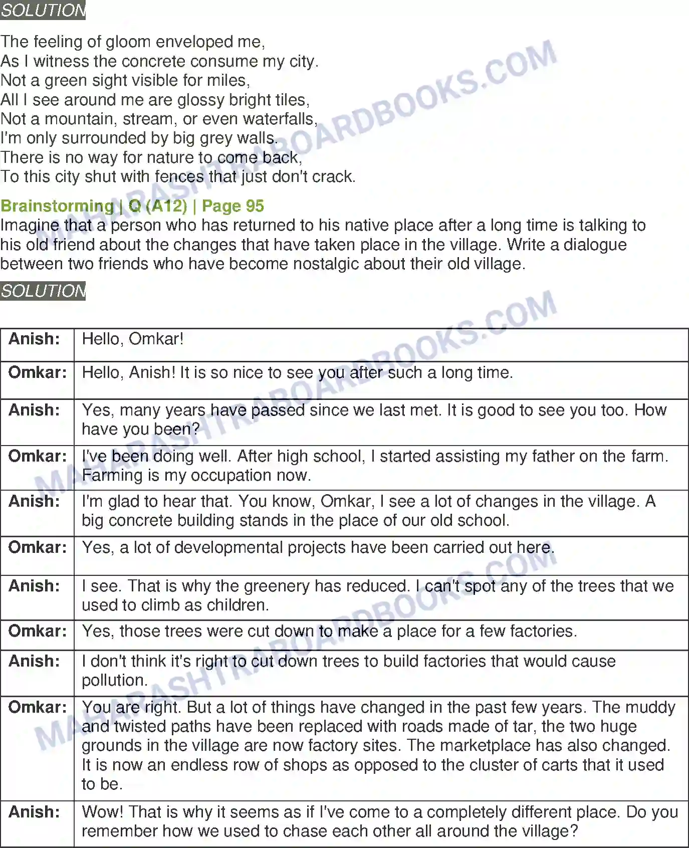 Maharashtra Board Solution Class-11 English The Planners Image 12
