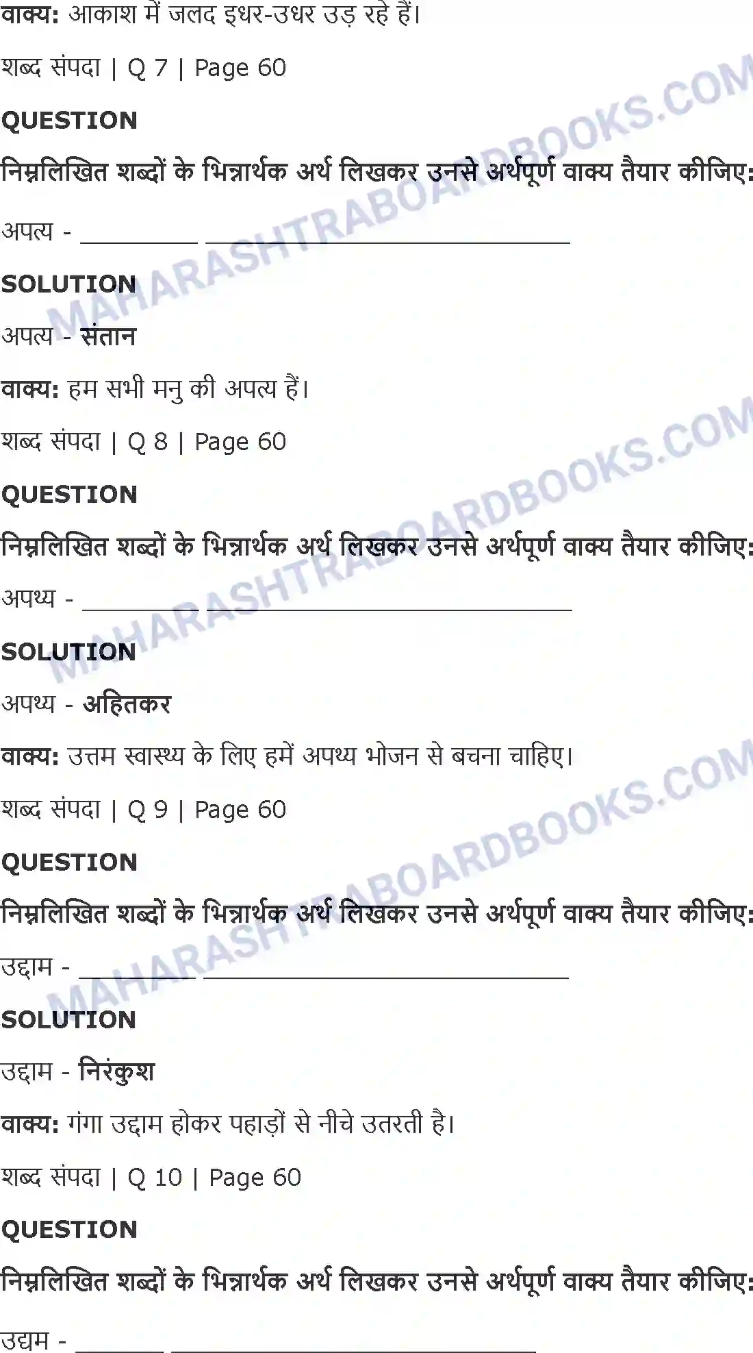 Maharashtra Board Solution Class-11 Hindi भारती का सपूत Image 4