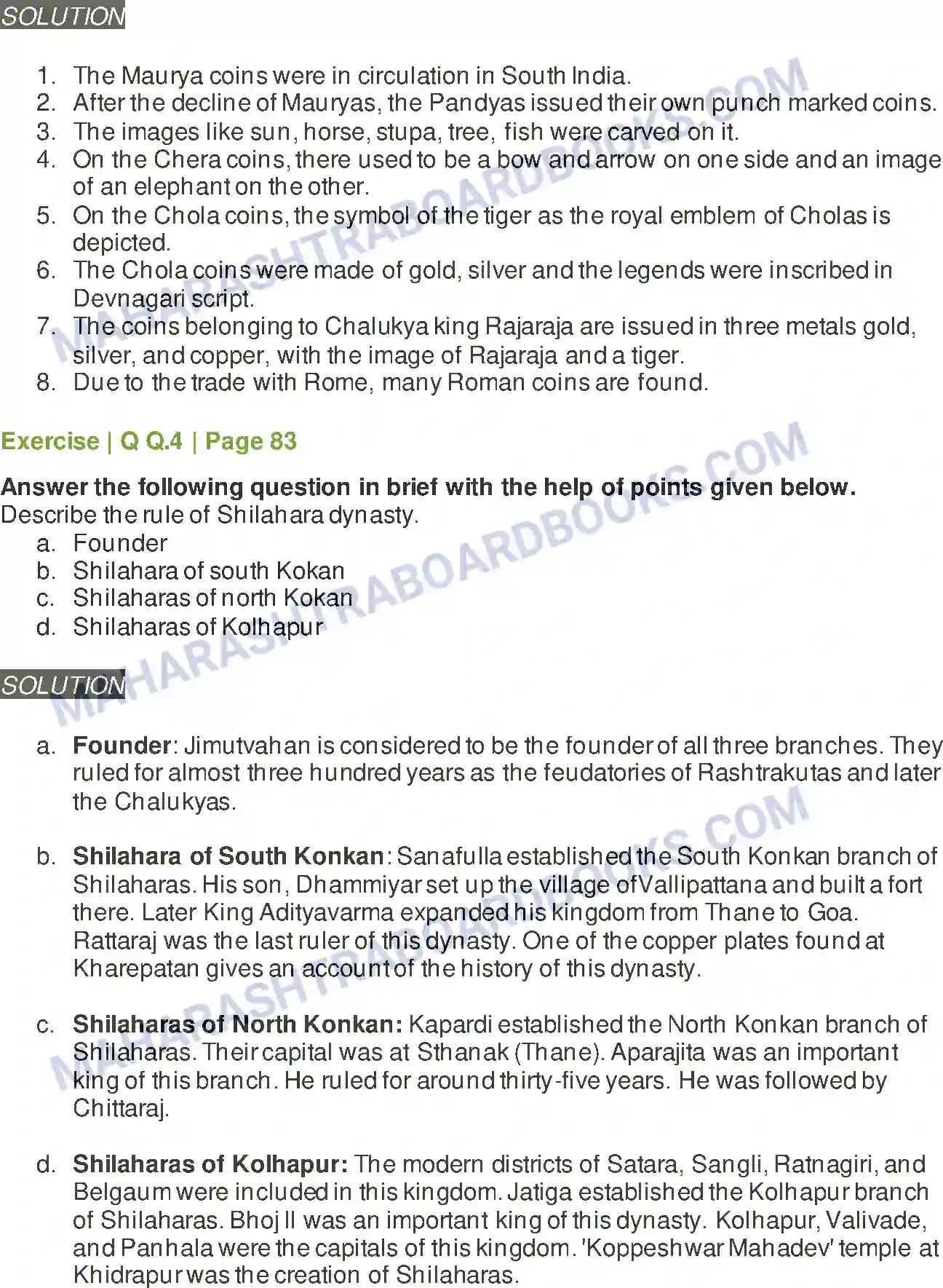 Maharashtra Board Solution Class-11 History Kingdoms in South India Image 4