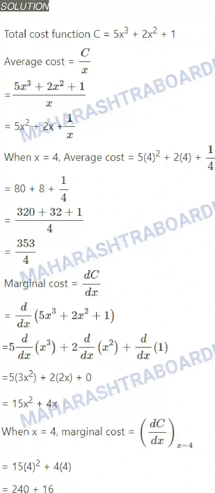 Maharashtra Board Solution Class-11 Mathematics+&+Statistics+-+1 Differentiation Image 51