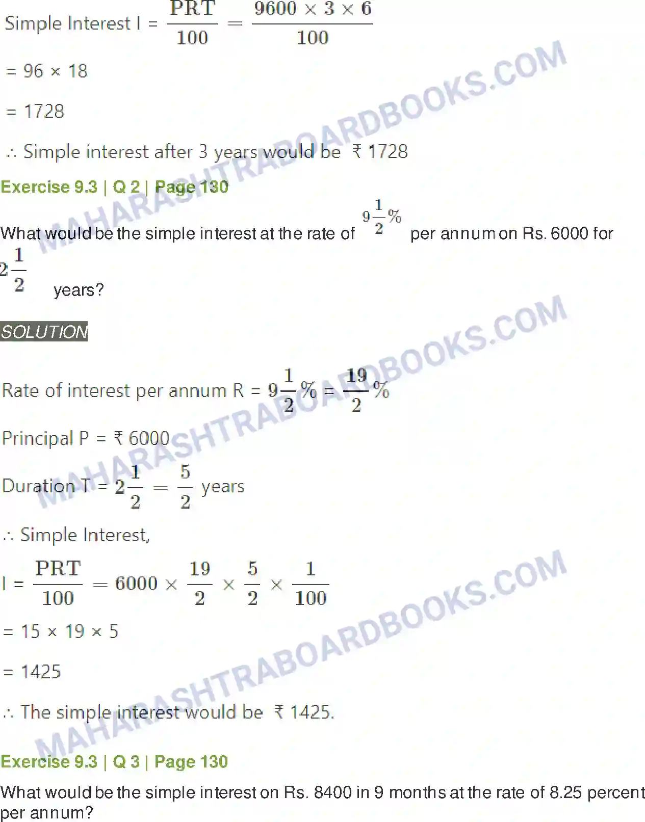 Maharashtra Board Solution Class-11 Mathematics+&+Statistics+-+2 Commercial Mathematics Image 25