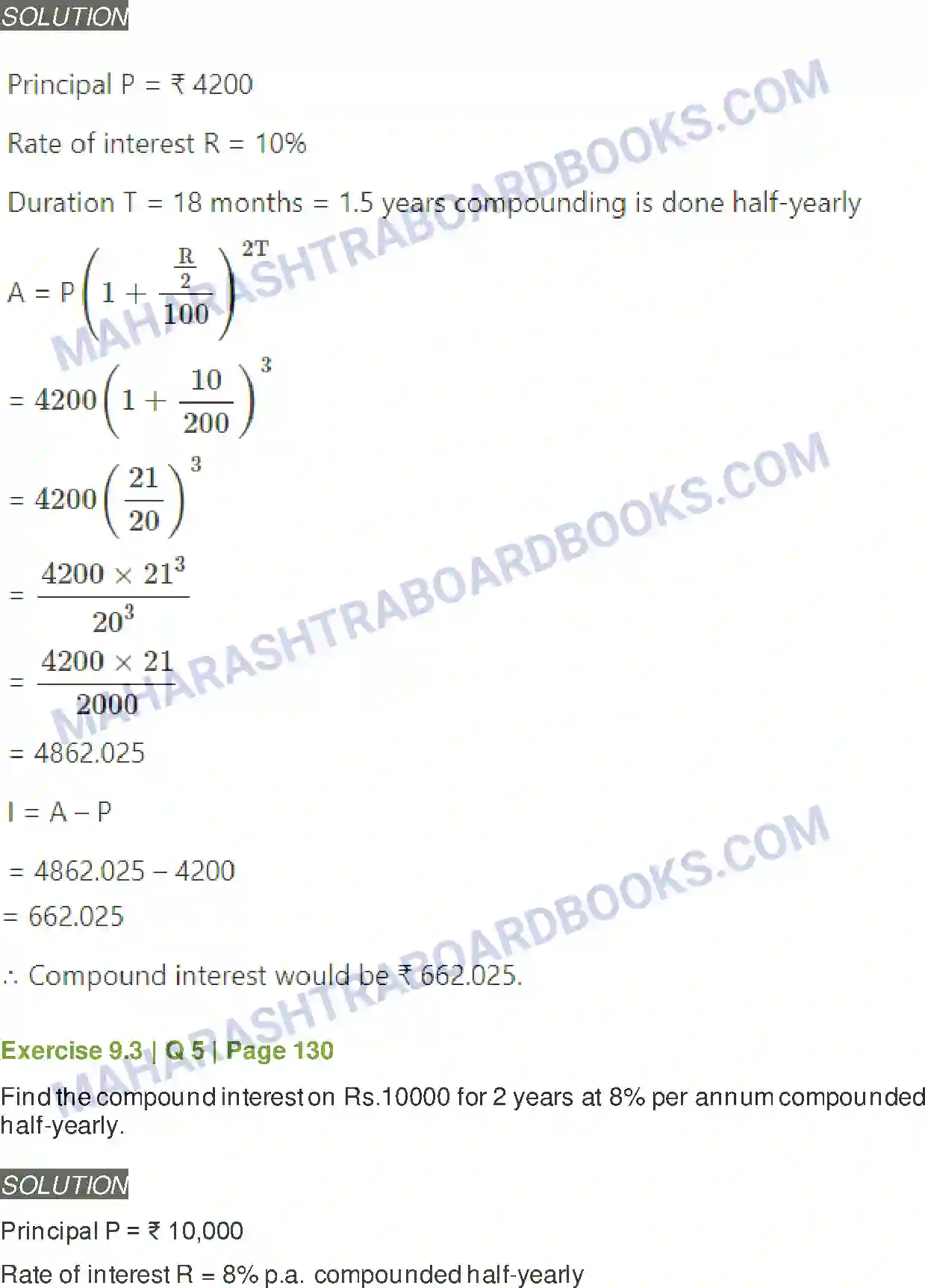 Maharashtra Board Solution Class-11 Mathematics+&+Statistics+-+2 Commercial Mathematics Image 27