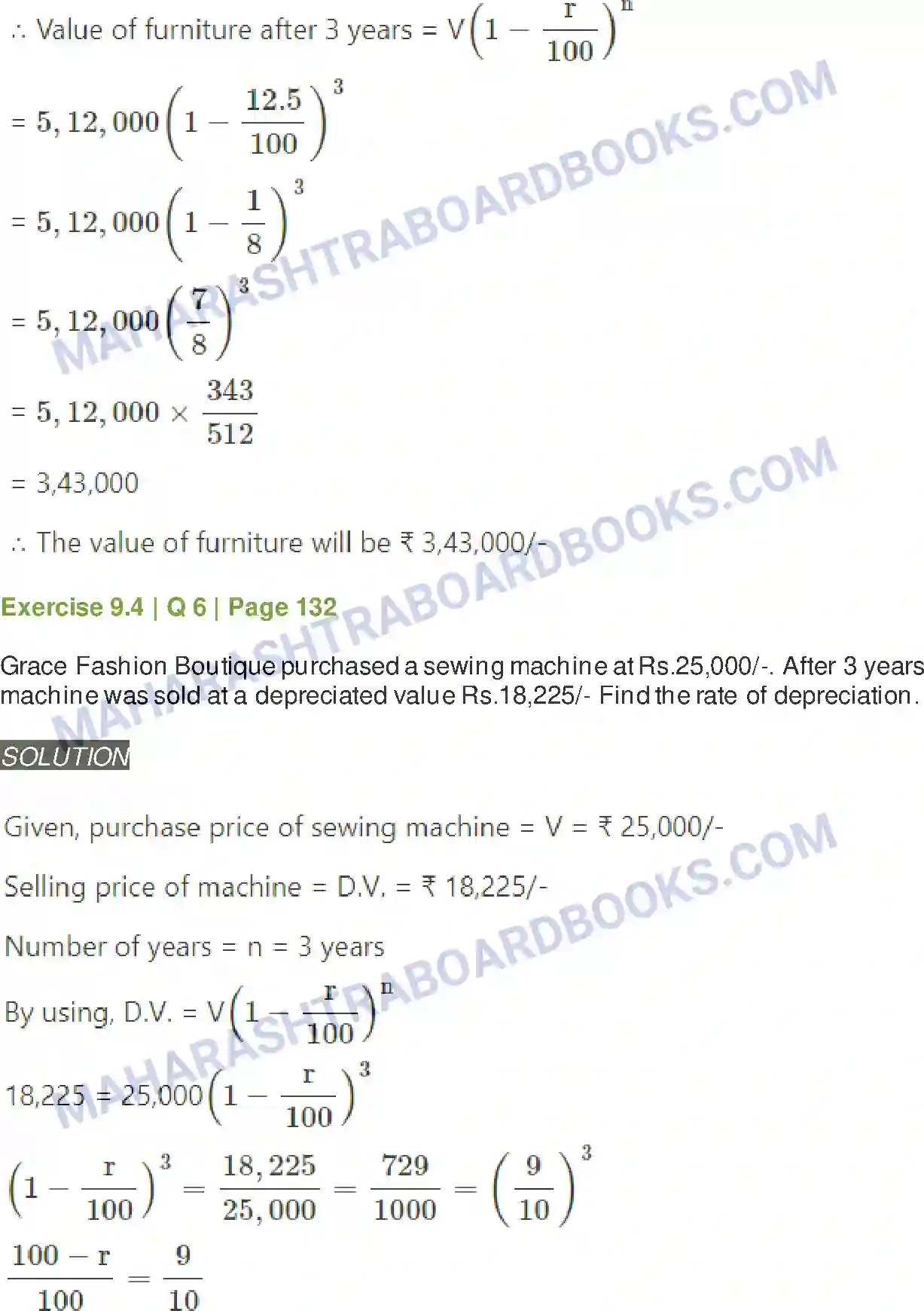 Maharashtra Board Solution Class-11 Mathematics+&+Statistics+-+2 Commercial Mathematics Image 37