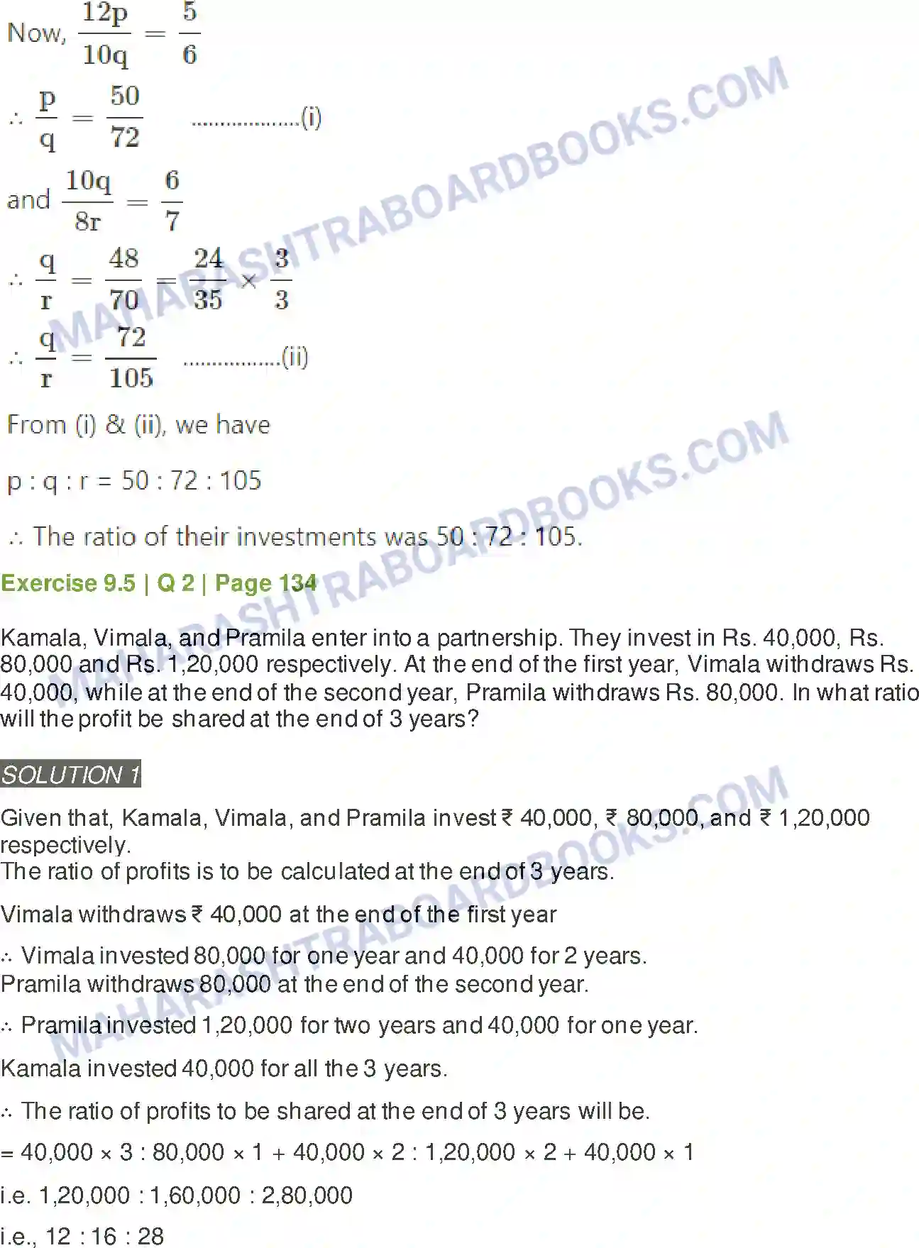 Maharashtra Board Solution Class-11 Mathematics+&+Statistics+-+2 Commercial Mathematics Image 40