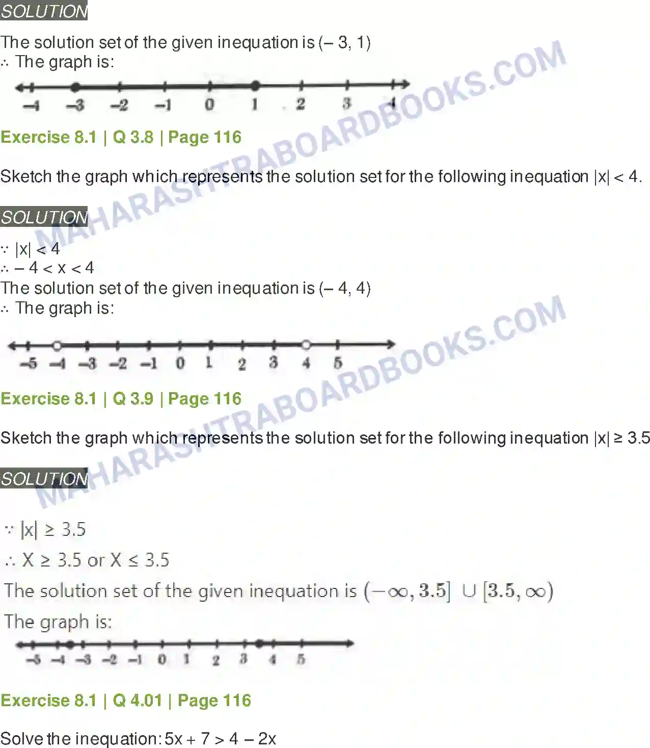 Maharashtra Board Solution class-11 Mathematics+&+Statistics+-+2 Linear Inequations Image 6