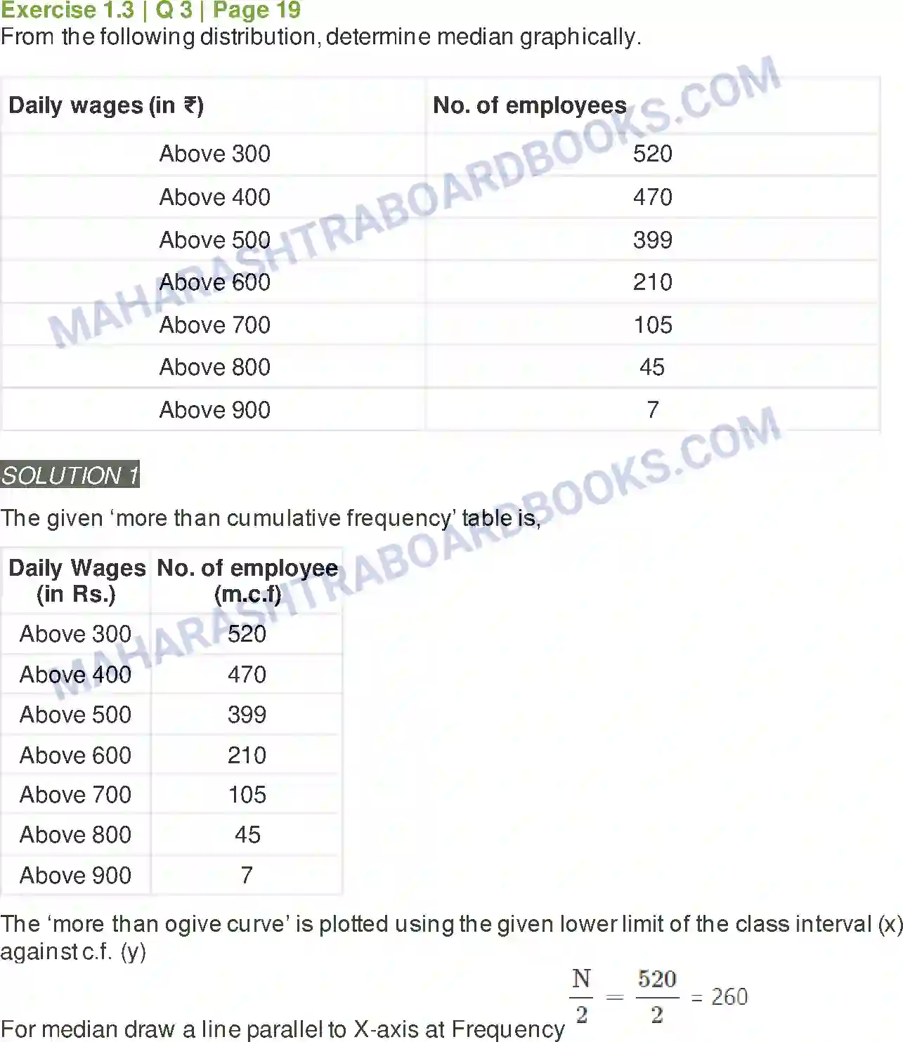 Maharashtra Board Solution Class-11 Mathematics+&+Statistics+-+2 Partition Values Image 37