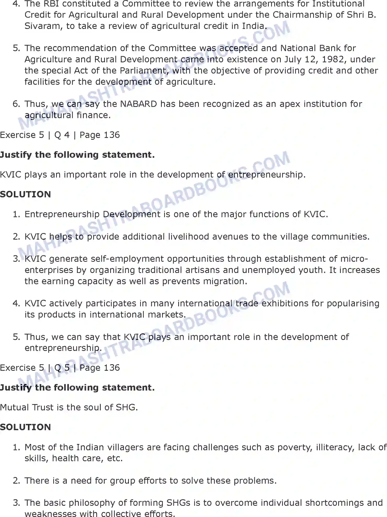 Maharashtra Board Solution class-11 Organisation+of+Commerce+and+Management+(OC) Institutes Supporting Business Image 23