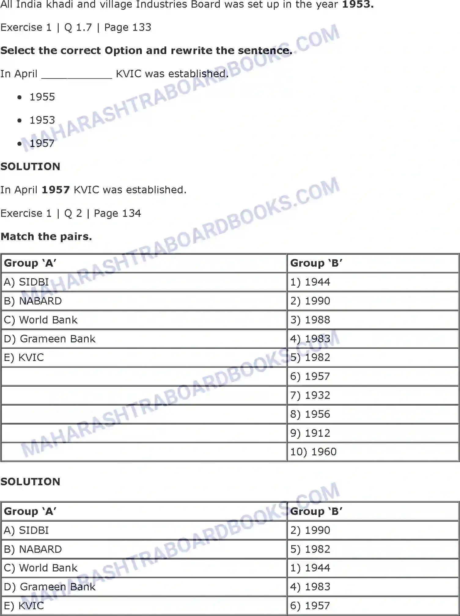 Maharashtra Board Solution class-11 Organisation+of+Commerce+and+Management+(OC) Institutes Supporting Business Image 3