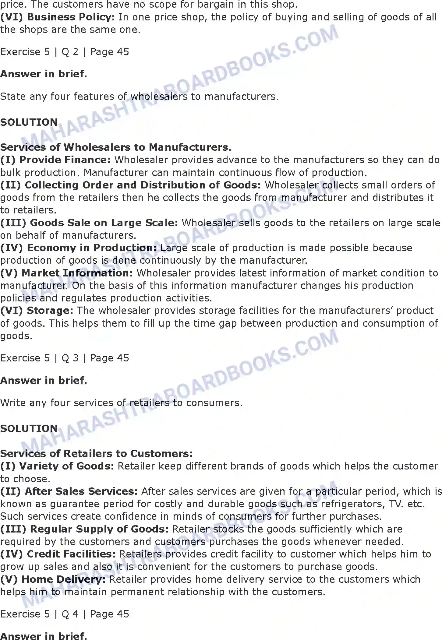 Maharashtra Board Solution class-11 Organisation+of+Commerce+and+Management+(OC) Trade Image 26