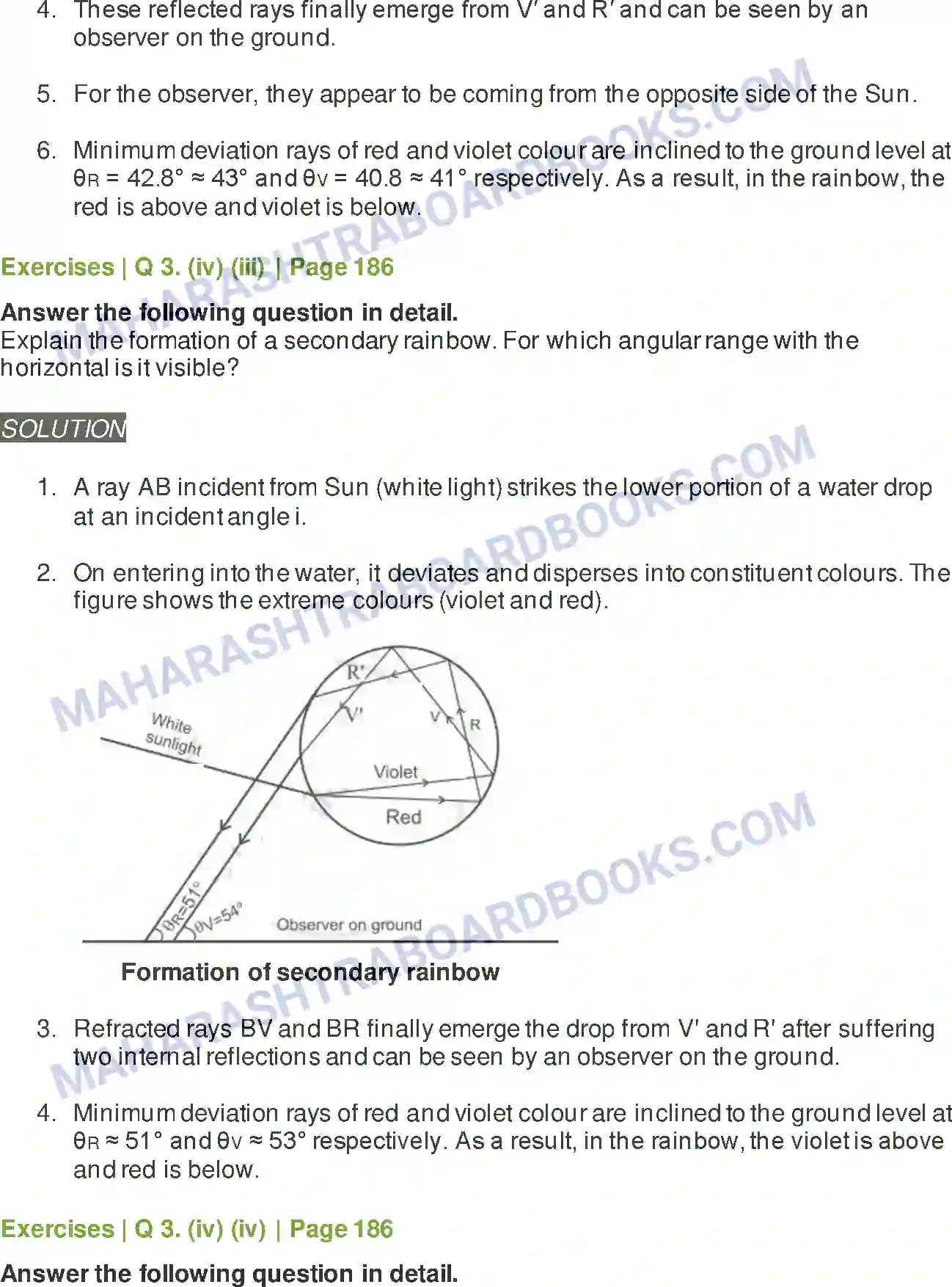 Maharashtra Board Solution class-11 Physics Optics Image 20