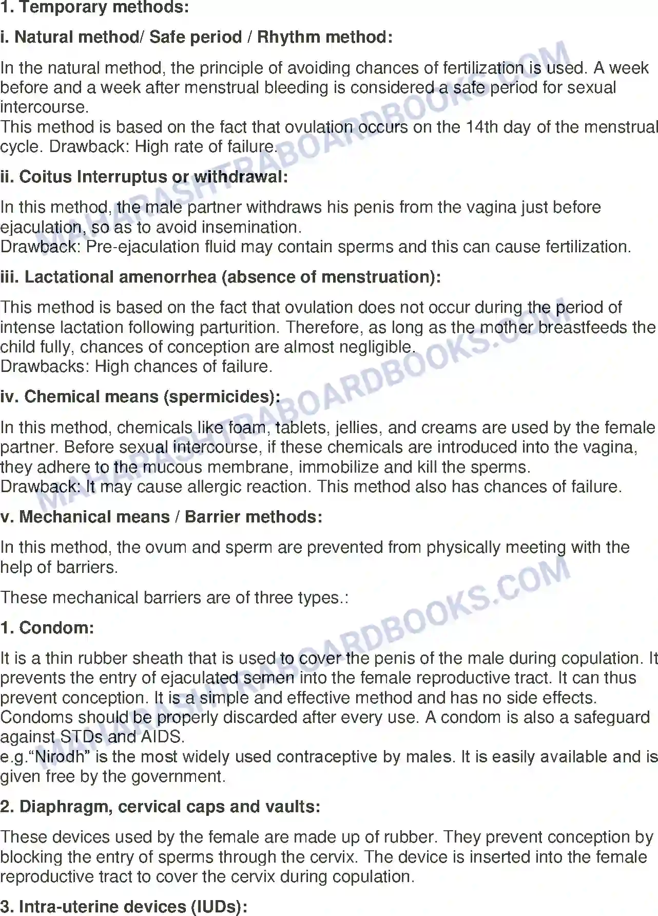 Maharashtra Board Solution Class-12 Biology Reproduction in Lower and Higher Animals Image 17