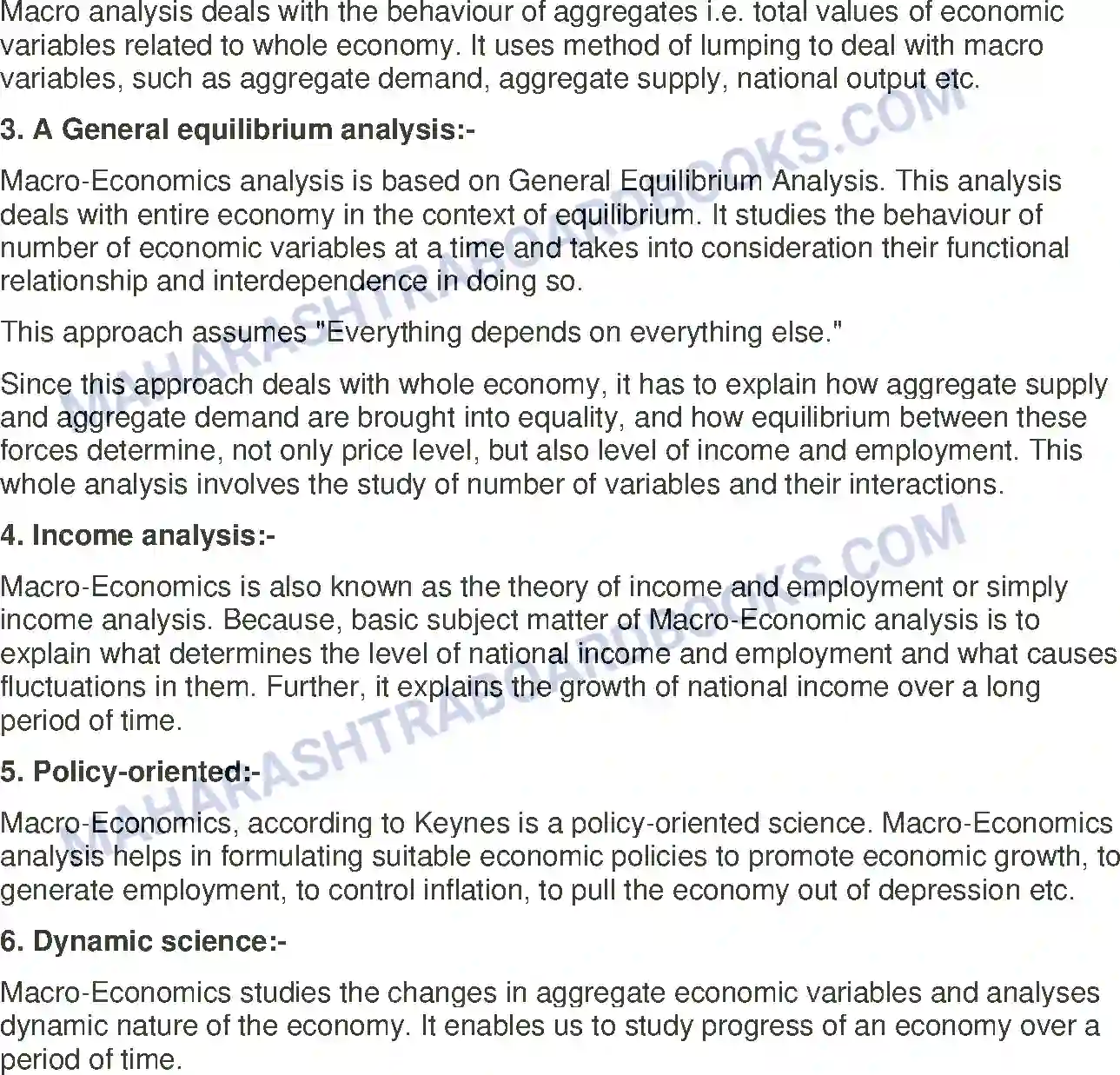 Maharashtra Board Solution Class-12 Economics Introduction to Micro and Macro Economics Image 10