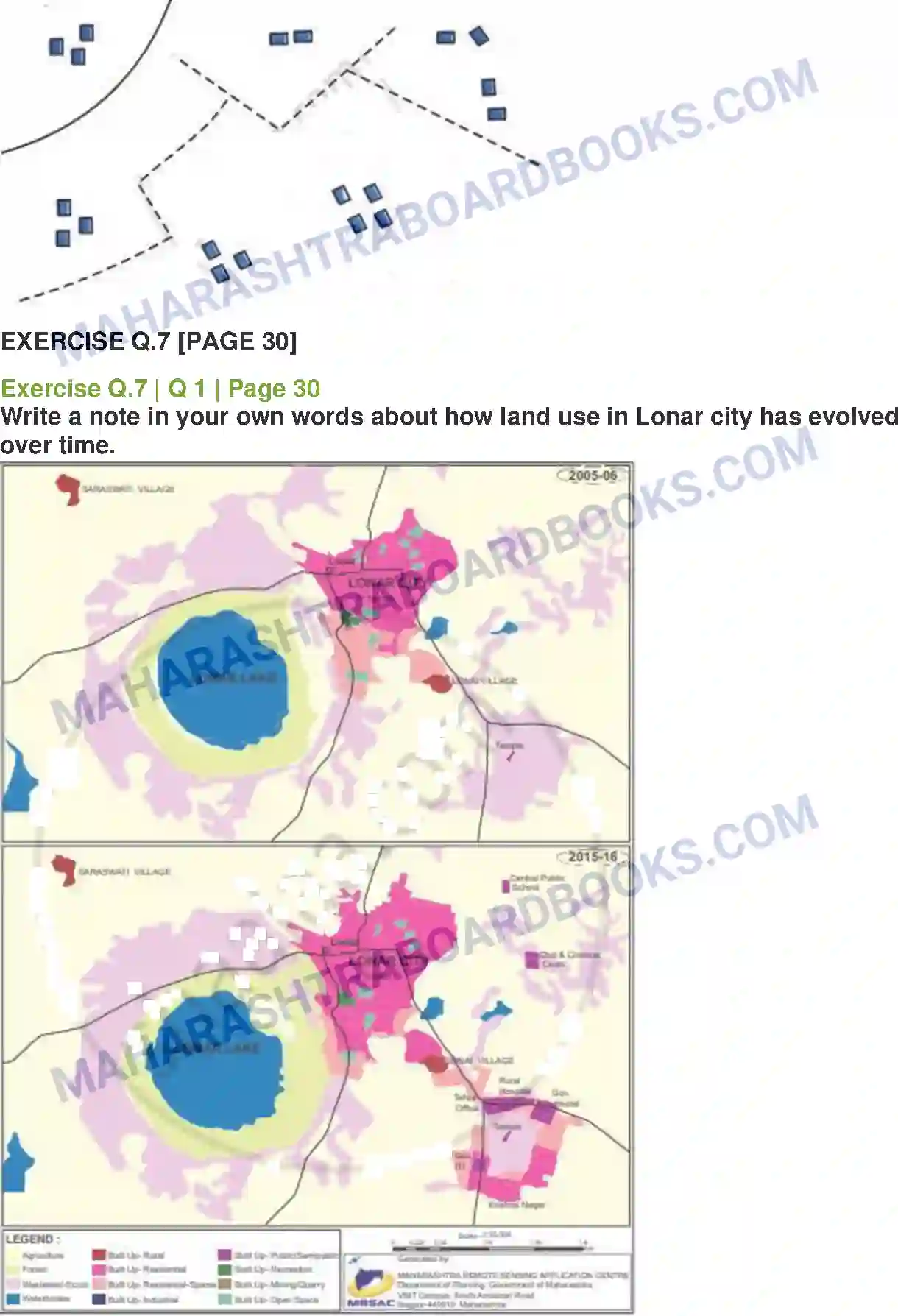 Maharashtra Board Solution class-12 Geography Human Settlements and Land Use Image 11
