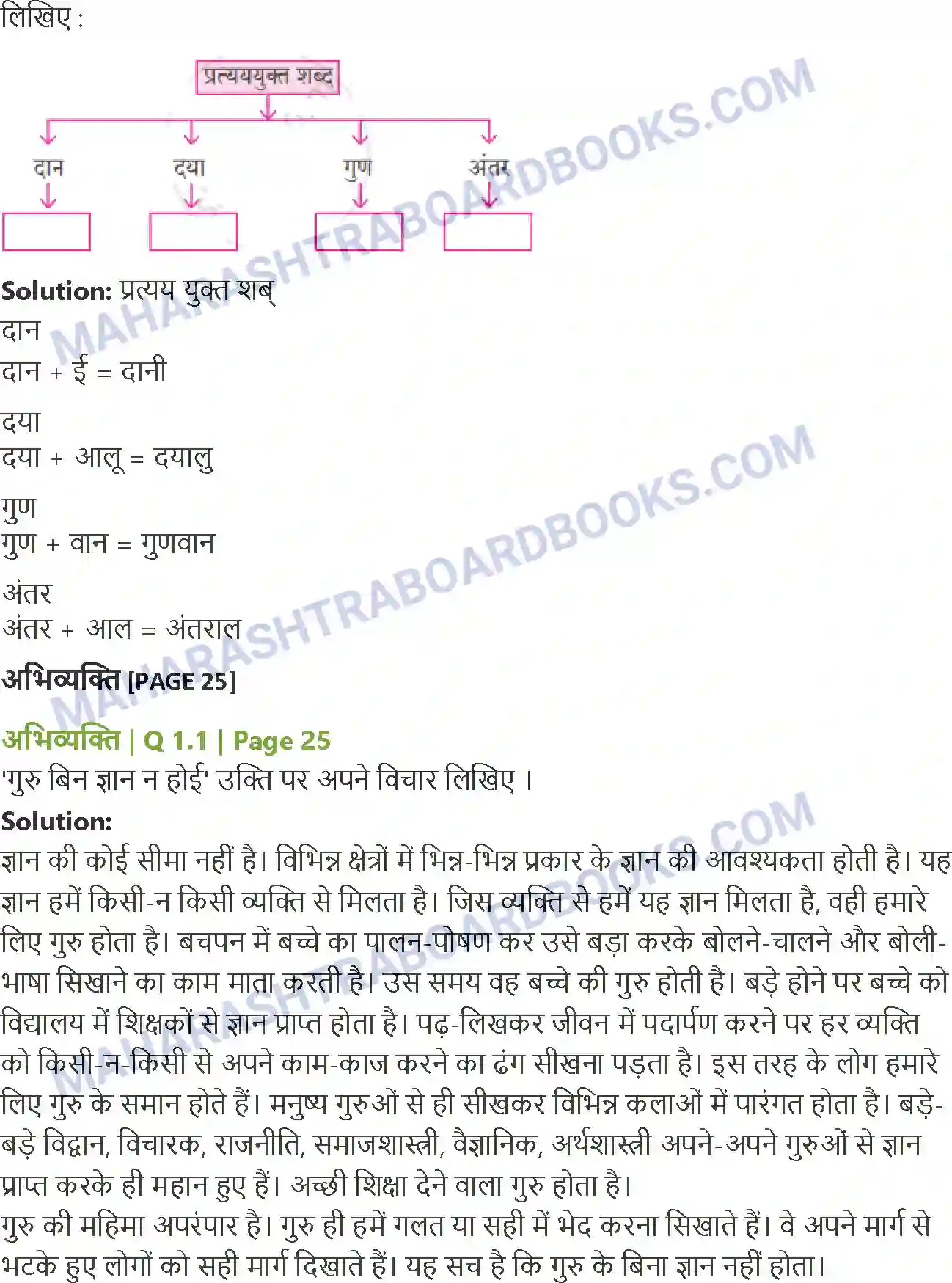 Maharashtra Board Solution class-12 Hindi गुरुबानी Image 2