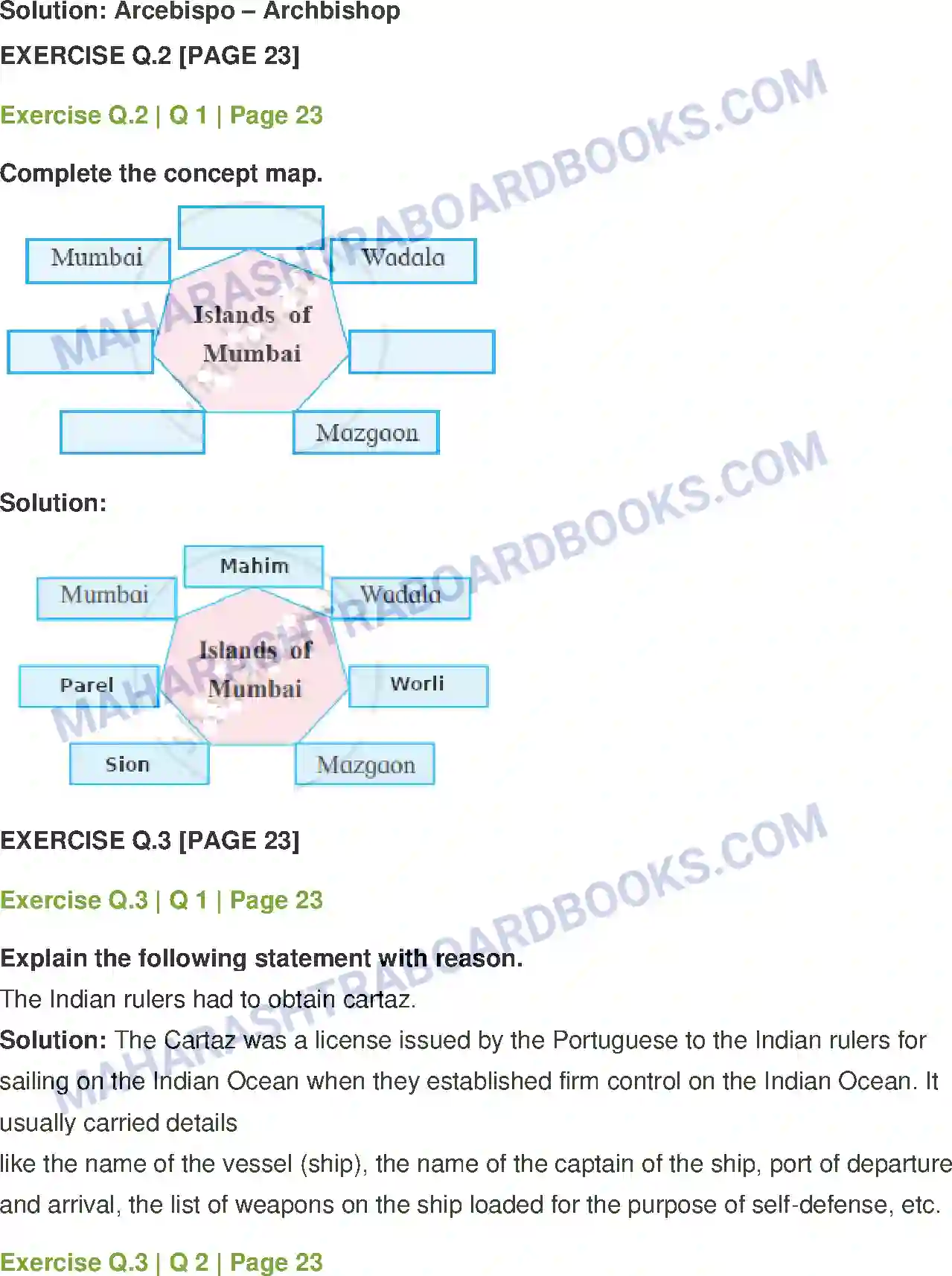 Maharashtra Board Solution Class-12 History India and European Colonialism Image 2