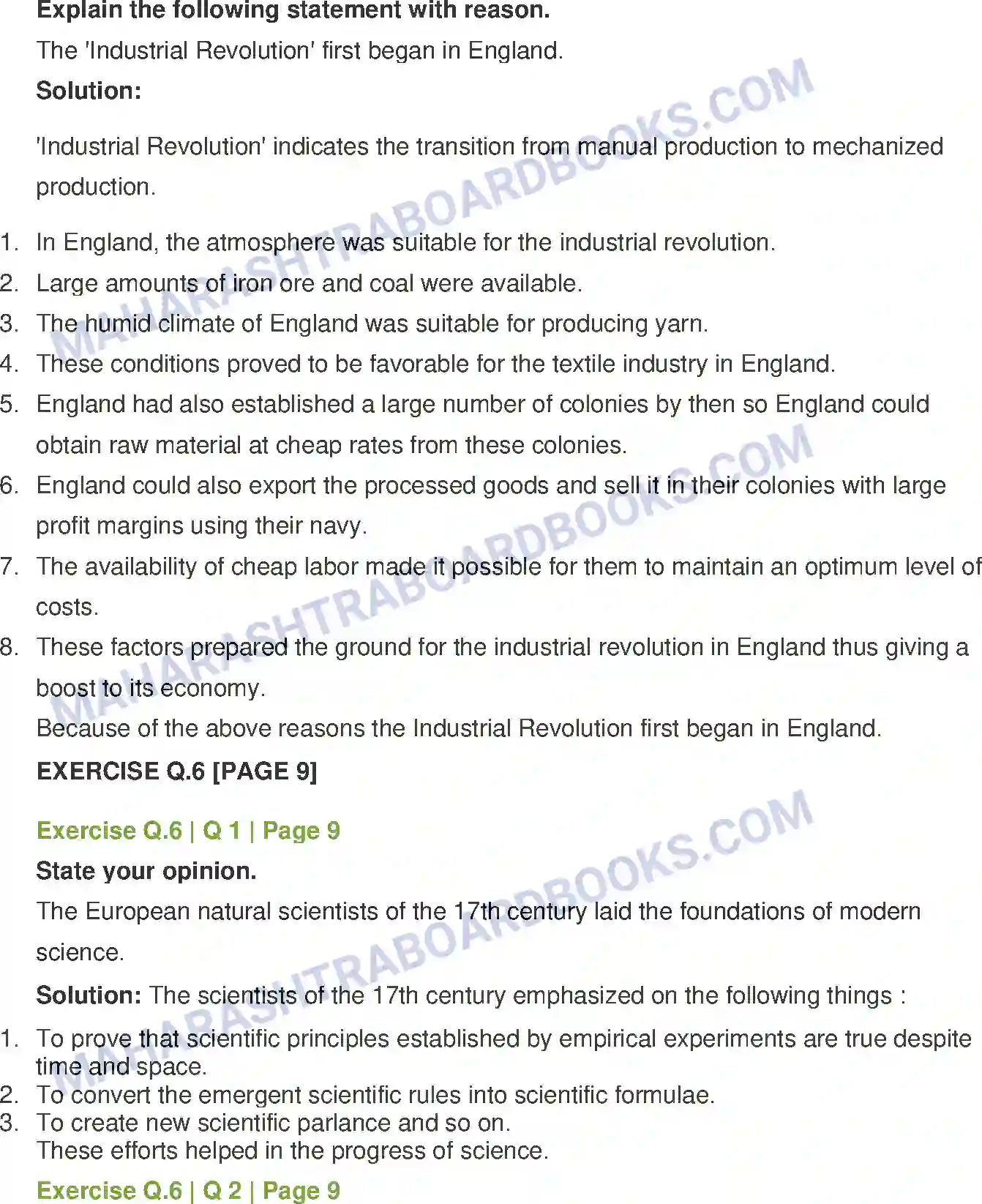 Maharashtra Board Solution class-12 History Renaissance in Europe and Development of Science Image 5