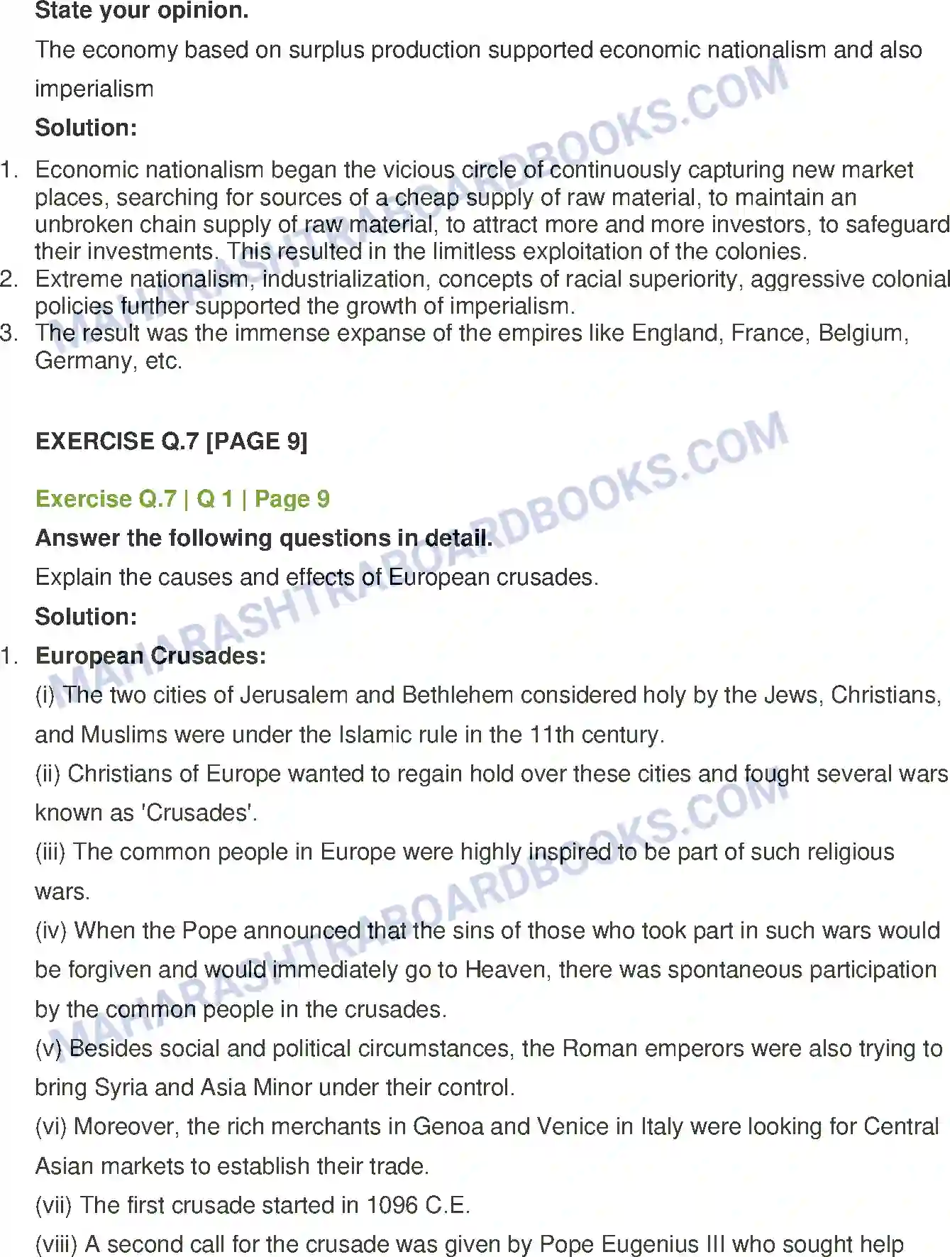 Maharashtra Board Solution class-12 History Renaissance in Europe and Development of Science Image 6