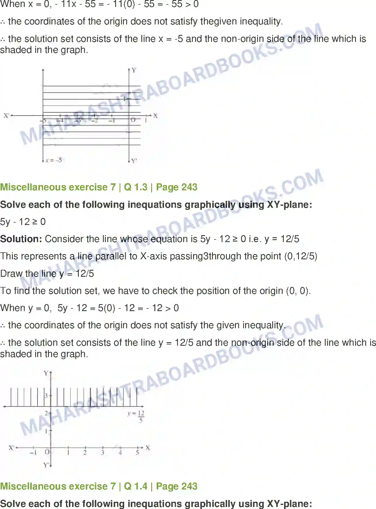 Maharashtra Board Solution Class-12 Mathematics+&+Statistics-1+(Arts+&+Science) Linear Programming Image 51