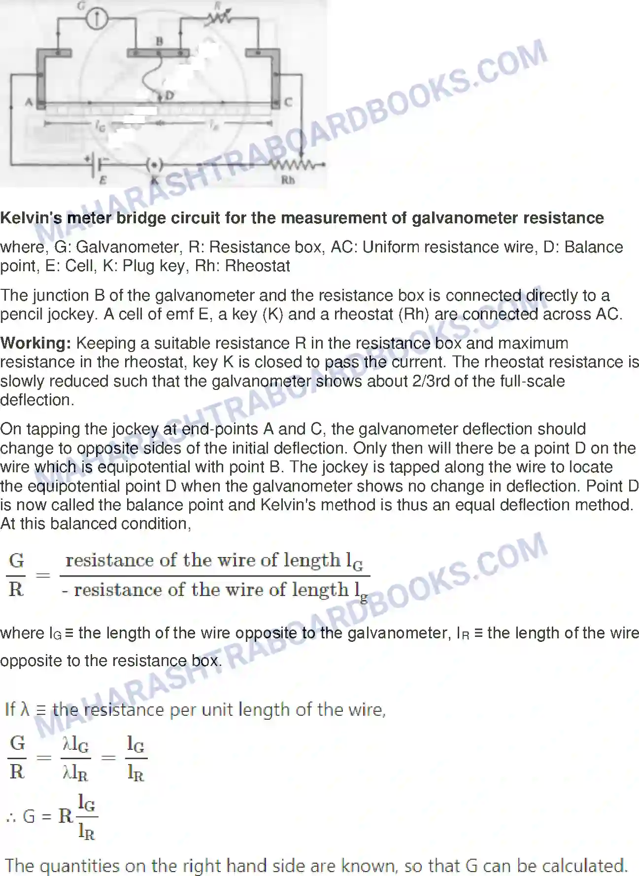 Maharashtra Board Solution Class-12 Physics Current Electricity Image 11