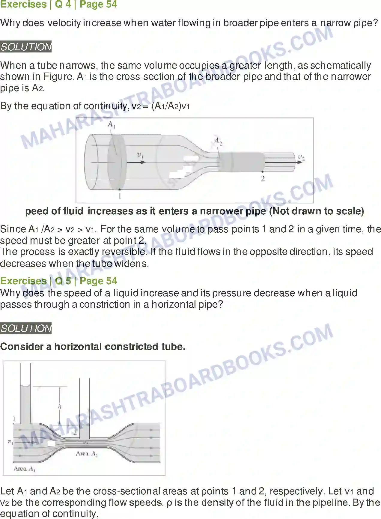 Maharashtra Board Solution class-12 Physics Mechanical Properties of Fluids Image 5