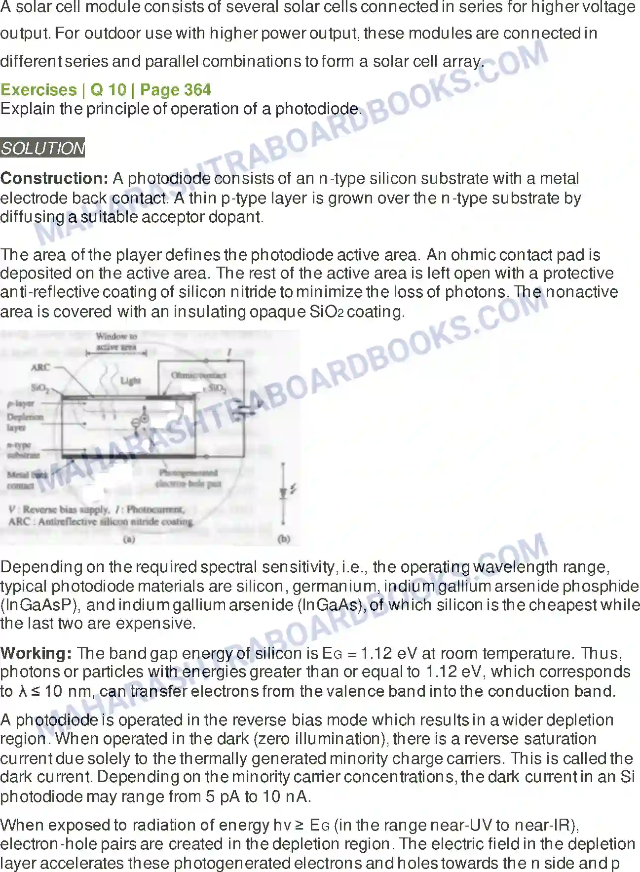 Maharashtra Board Solution Class-12 Physics Semiconductor Devices Image 11