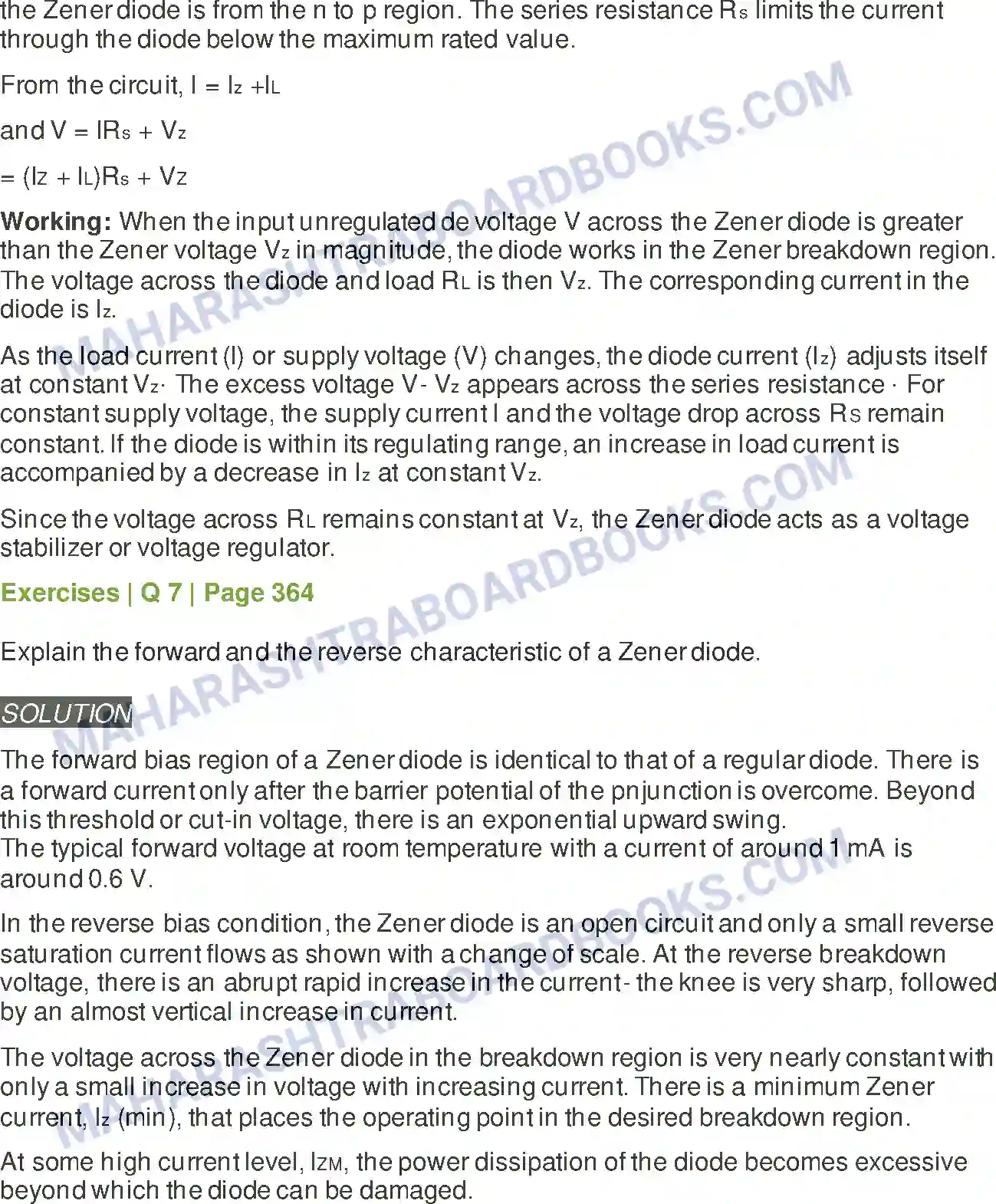 Maharashtra Board Solution Class-12 Physics Semiconductor Devices Image 8