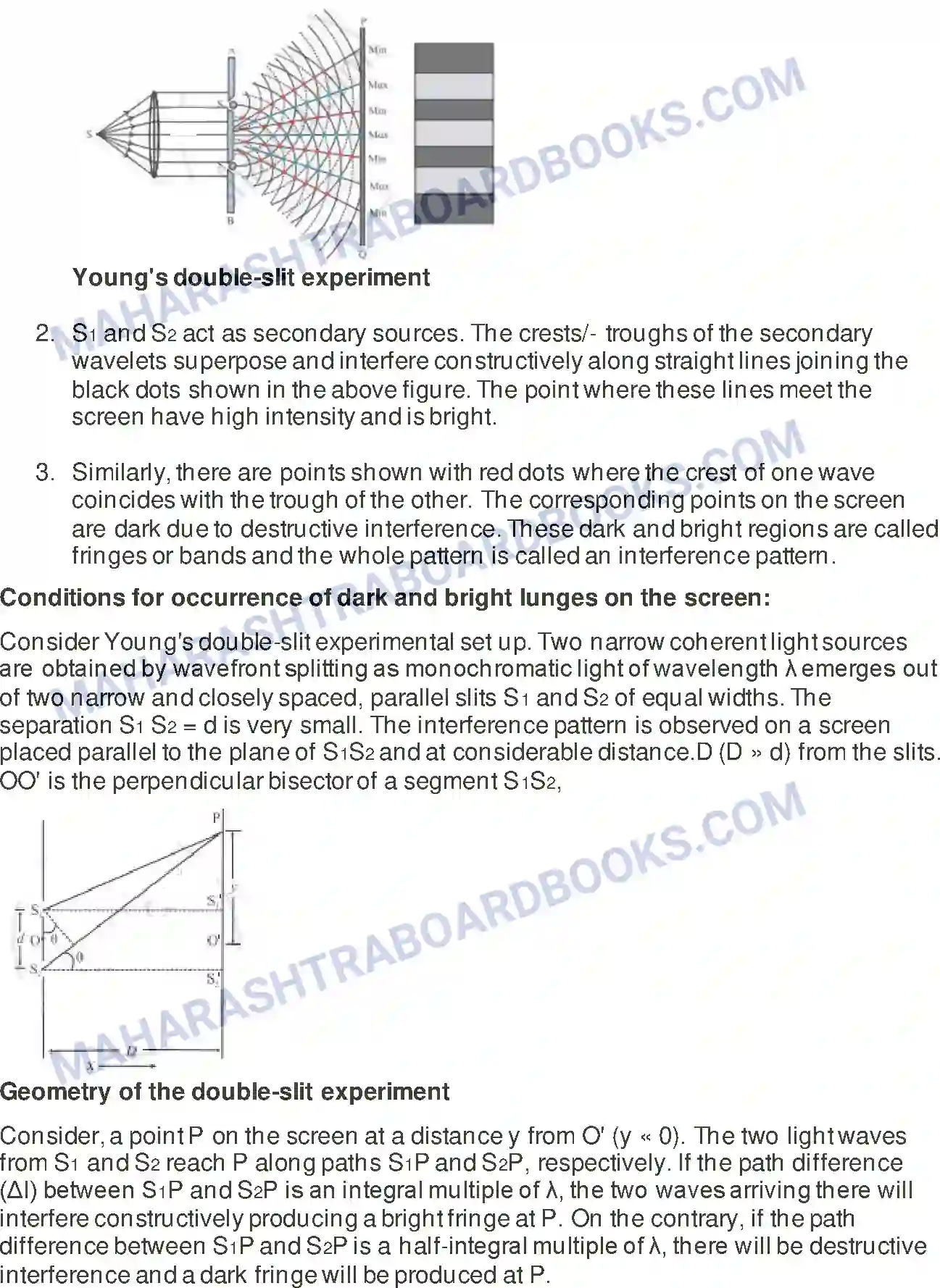 Maharashtra Board Solution Class-12 Physics Wave Optics Image 10