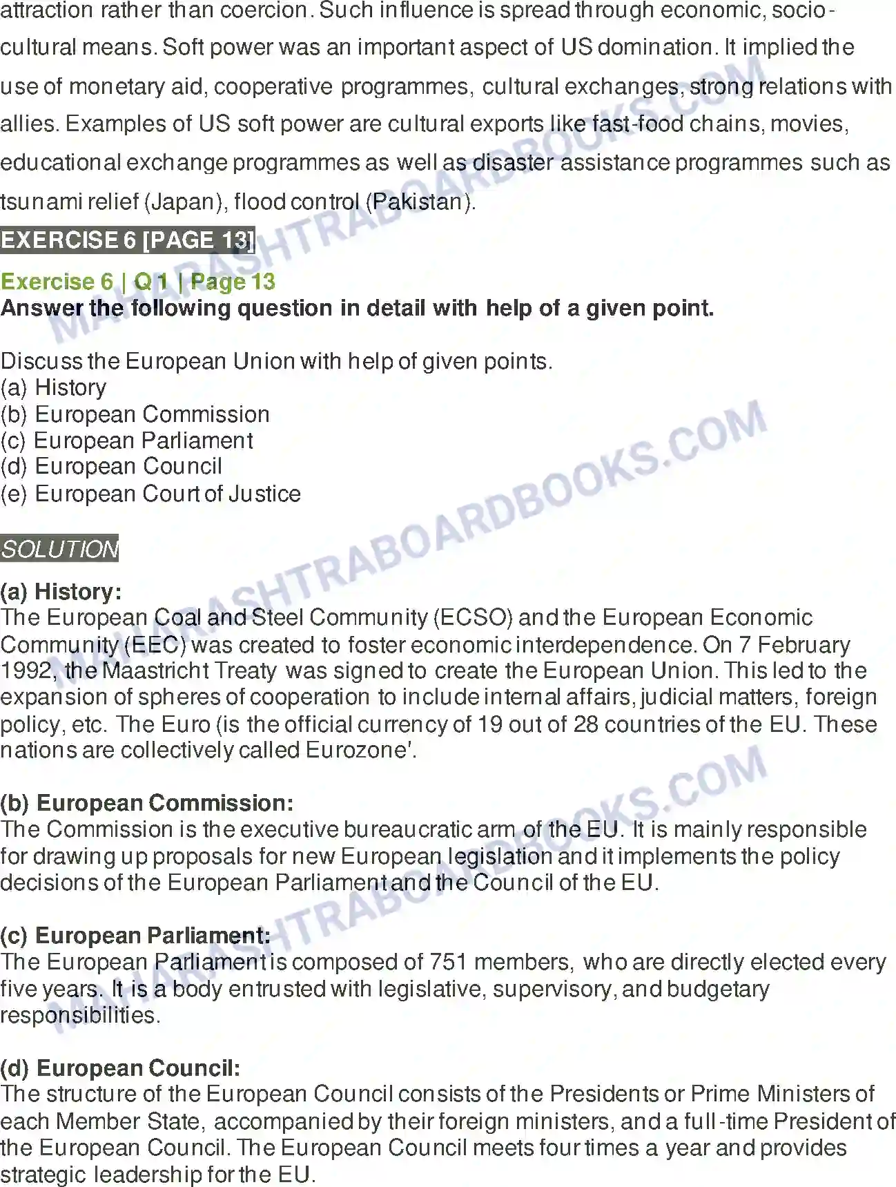 Maharashtra Board Solution Class-12 Political+Science The World Since 1991 Image 6