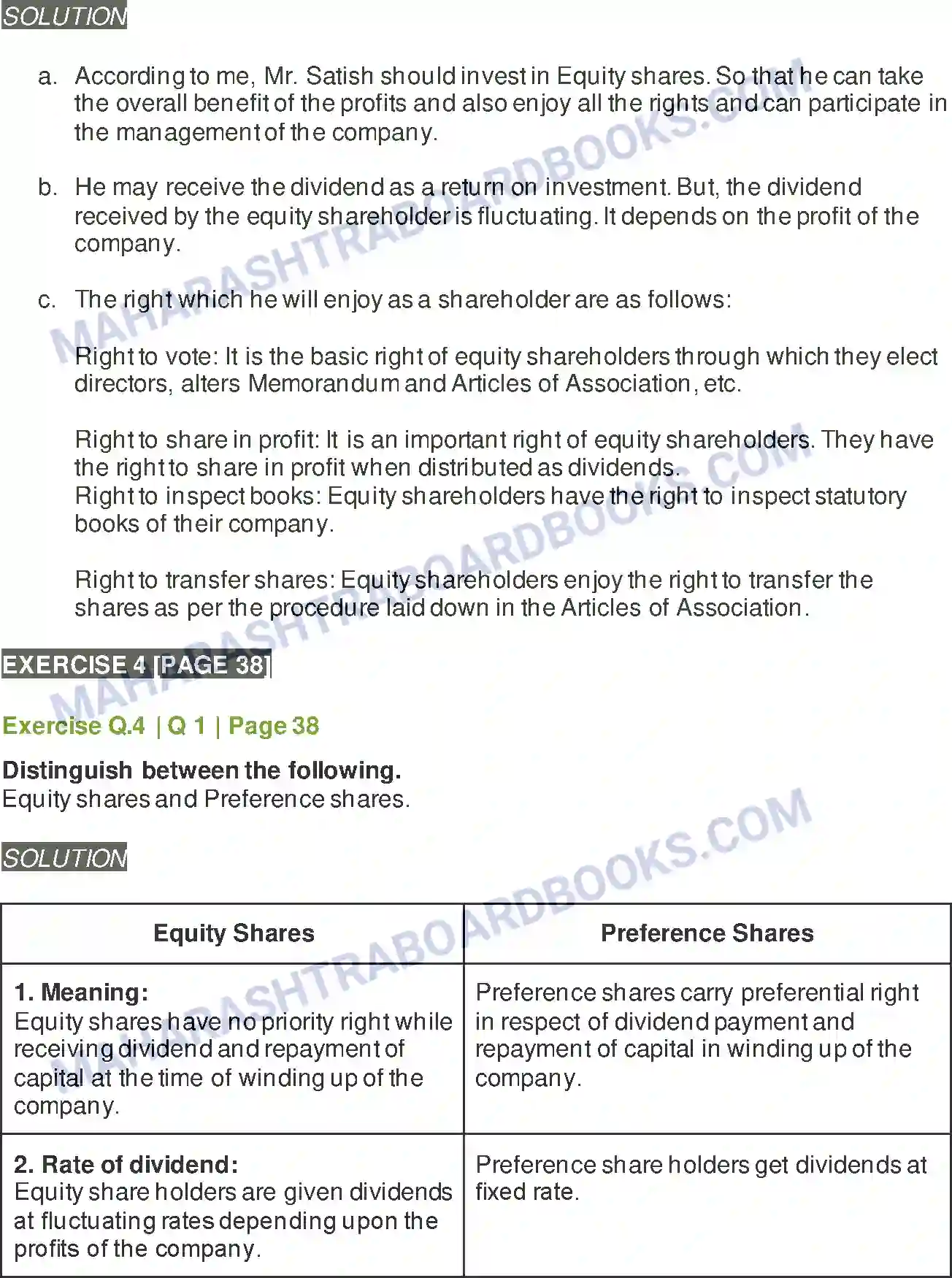 Maharashtra Board Solution Class-12 Secretarial+Practice Sources of Corporate Finance Image 18