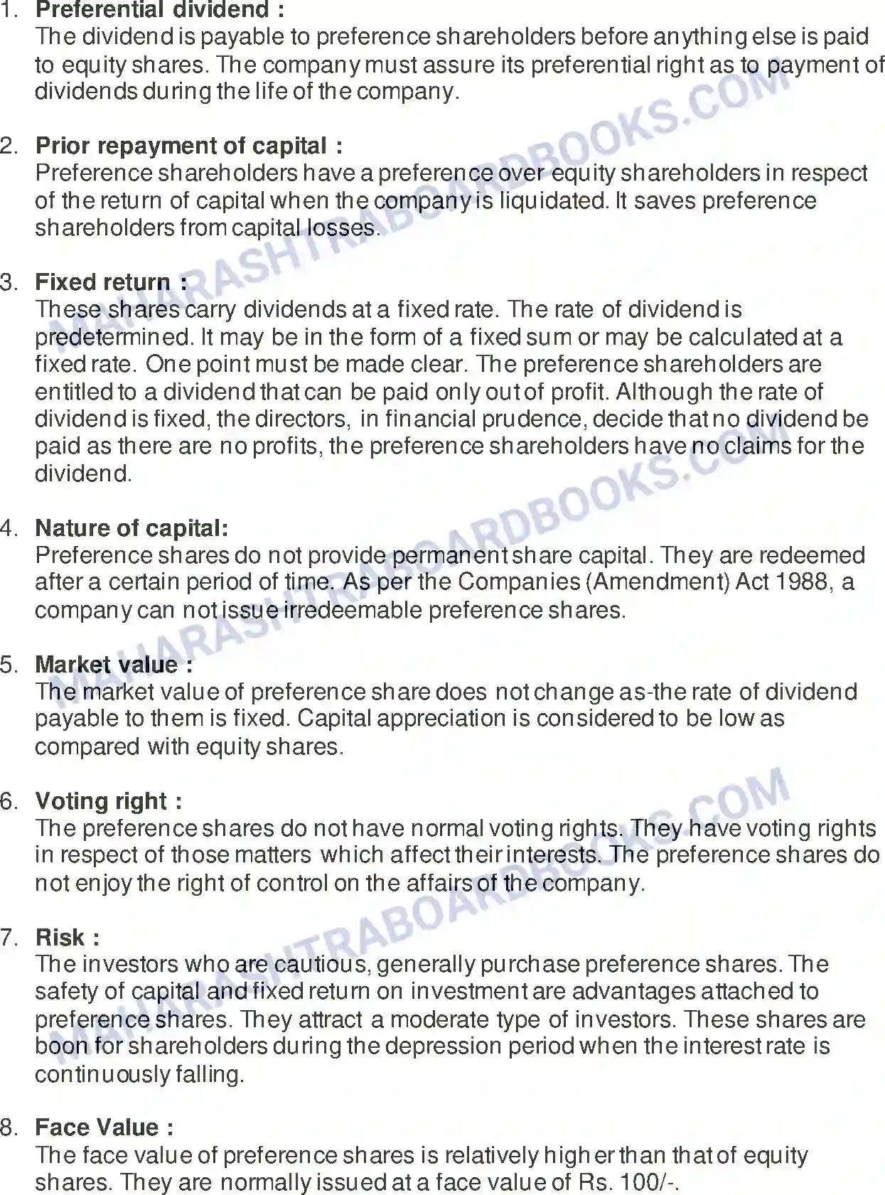 Maharashtra Board Solution Class-12 Secretarial+Practice Sources of Corporate Finance Image 35