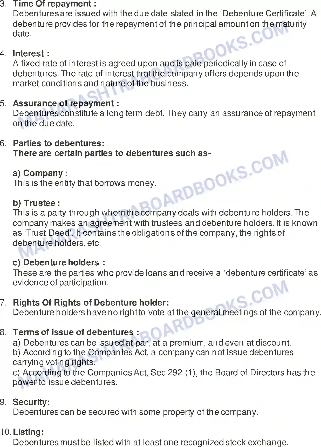 Maharashtra Board Solution Class-12 Secretarial+Practice Sources of Corporate Finance Image 38