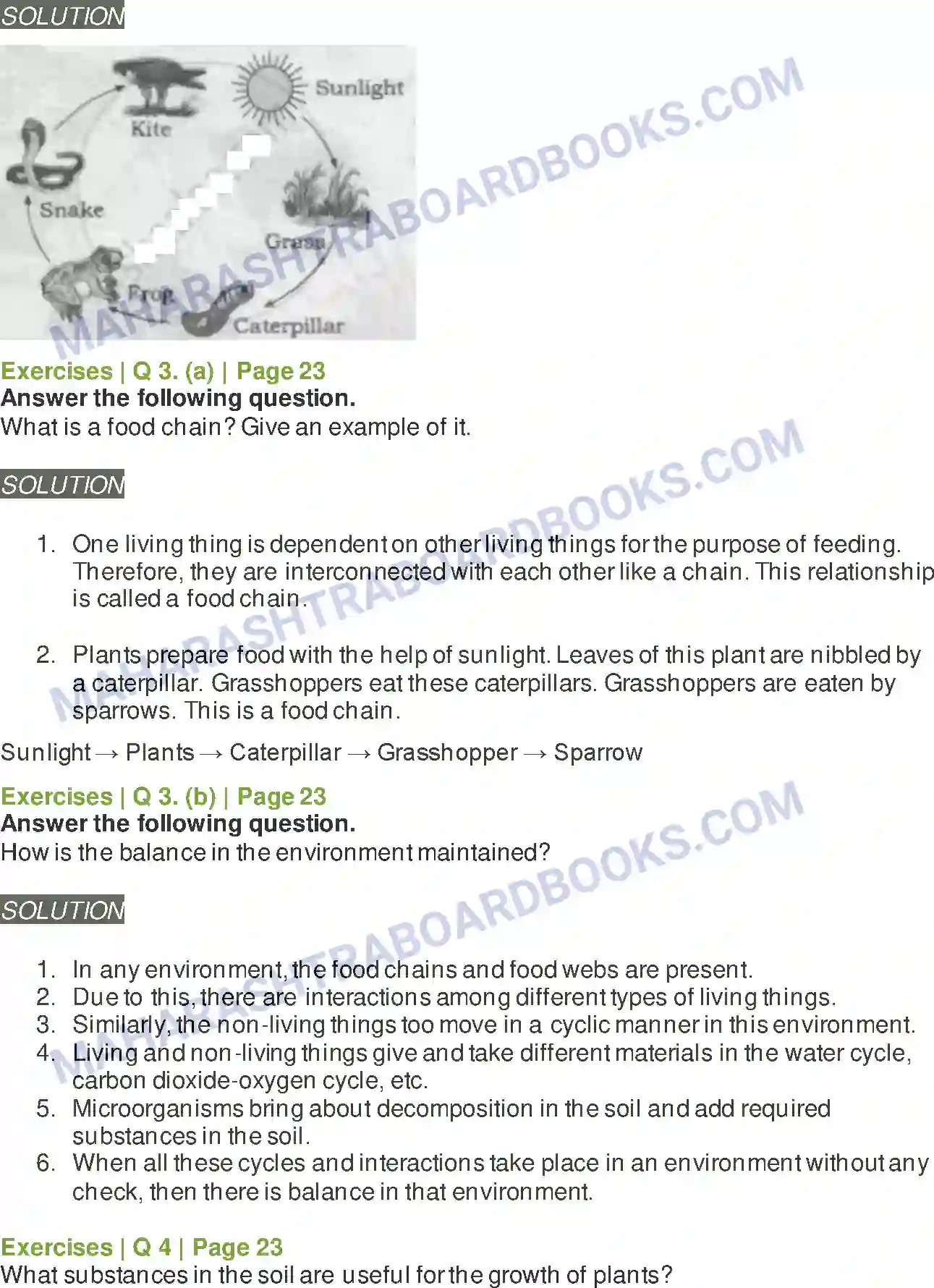 Maharashtra Board Solution Class-5 Environmental+Studies+-+1 Environmental Balance Image 4