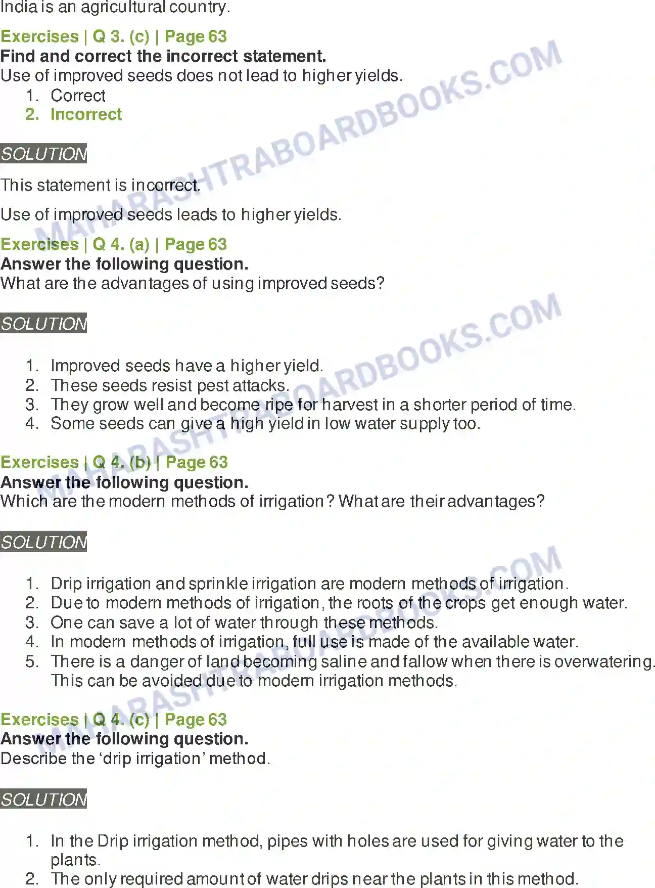 Maharashtra Board Solution Class-5 Environmental+Studies+-+1 Food for All Image 4