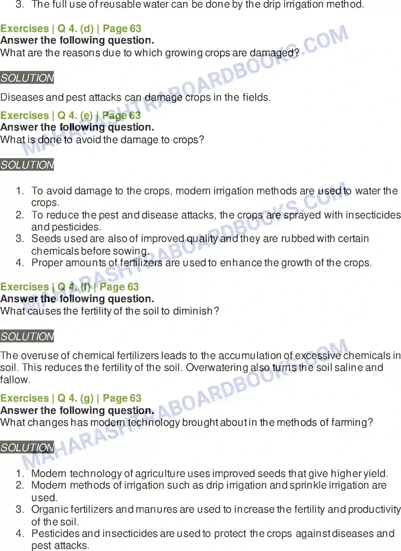 Maharashtra Board Solution Class-5 Environmental+Studies+-+1 Food for All Image 5