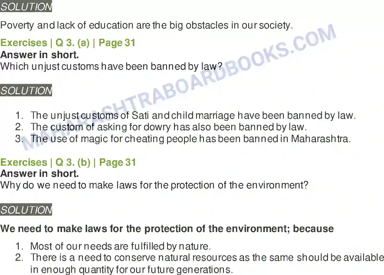 Maharashtra Board Solution Class-5 Environmental+Studies+-+1 Rules Are for Everyone Image 2