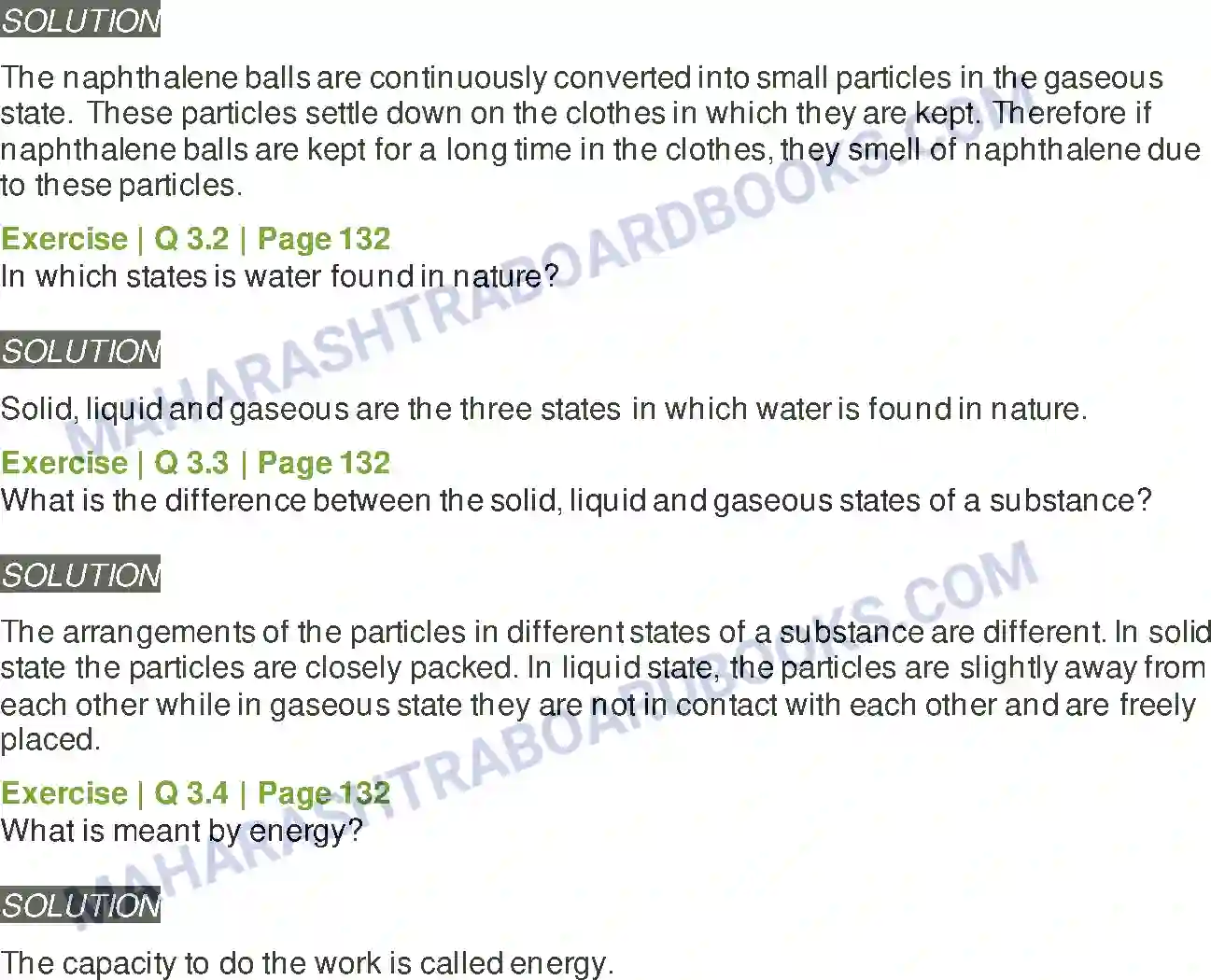 Maharashtra Board Solution Class-5 Environmental+Studies+-+1 Substances, Objects and Energy Image 4