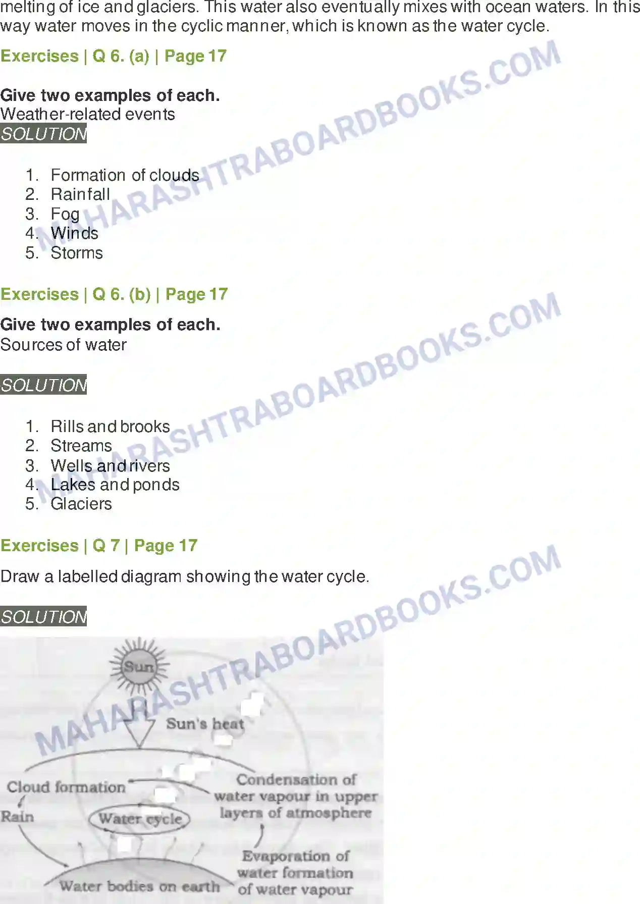 Maharashtra Board Solution Class-5 Environmental+Studies+-+1 The Earth and Its Living World Image 6