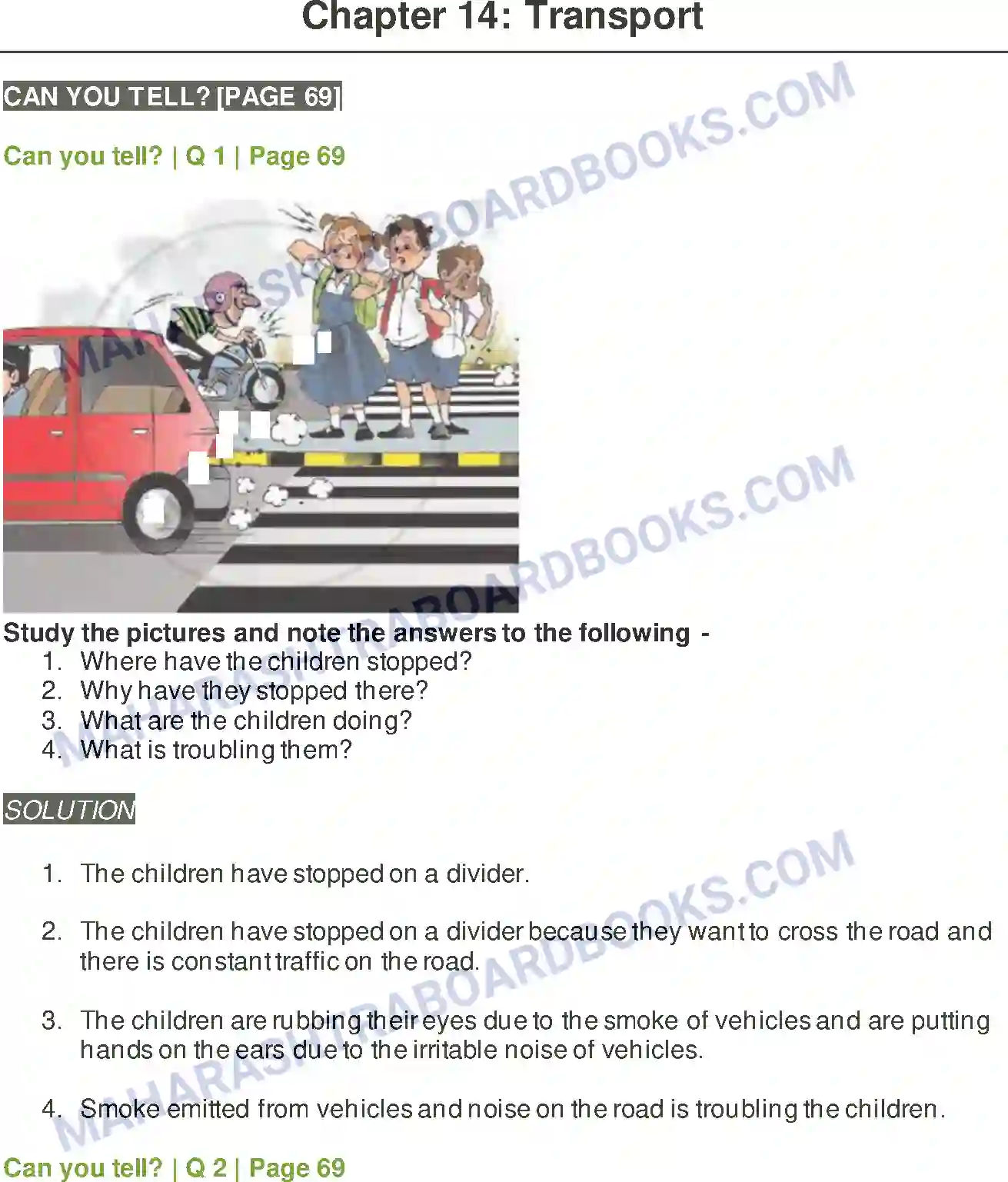 Maharashtra Board Solution Class-5 Environmental+Studies+-+1 Transport Image 1