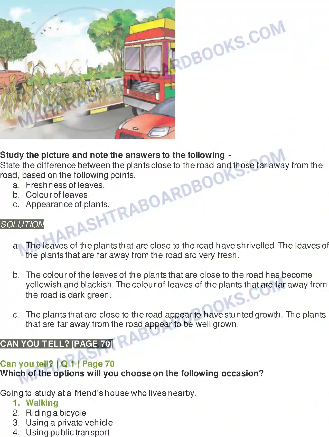 Maharashtra Board Solution Class-5 Environmental+Studies+-+1 Transport Image 2