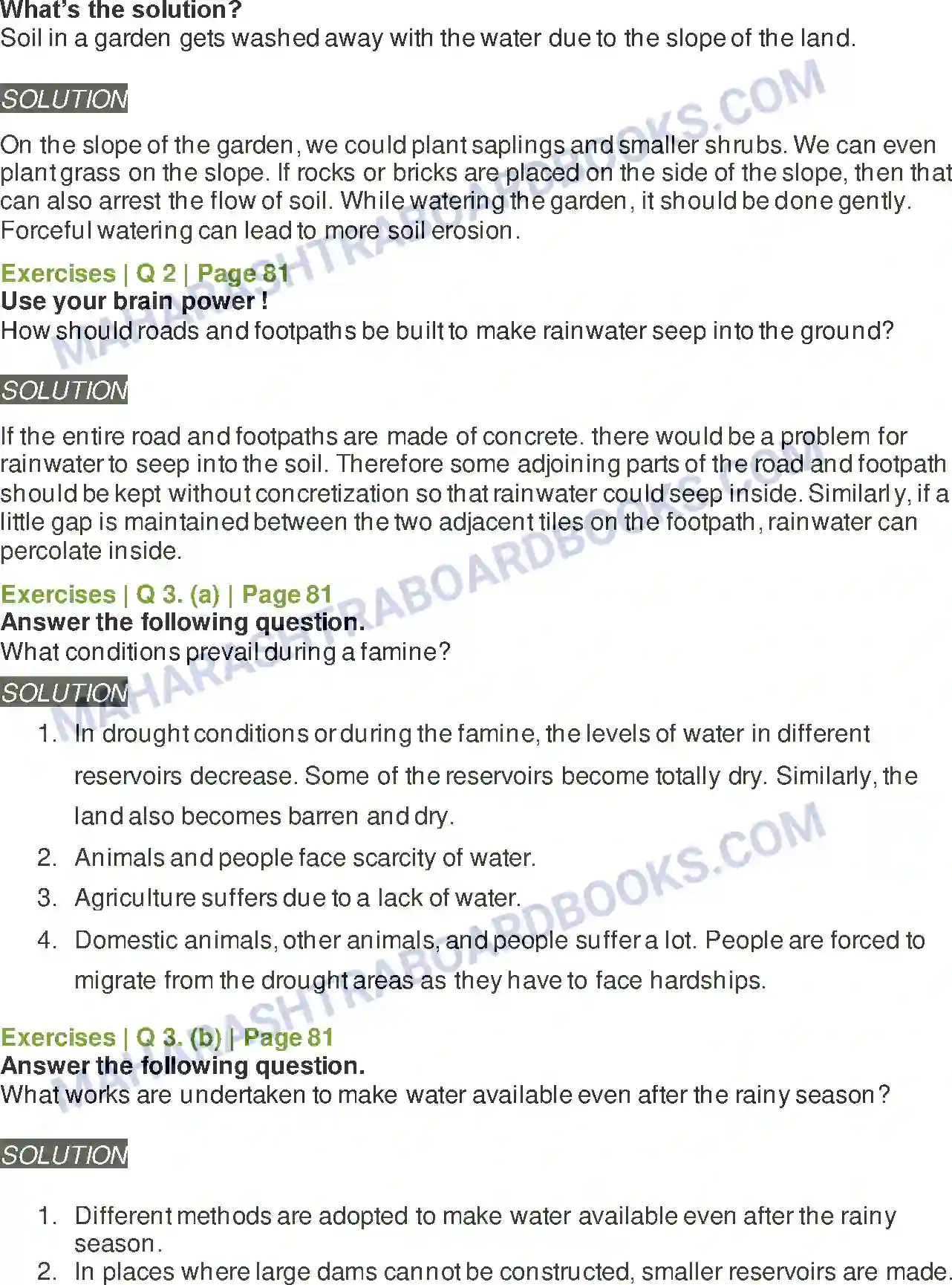 Maharashtra Board Solution Class-5 Environmental+Studies+-+1 Water Image 2