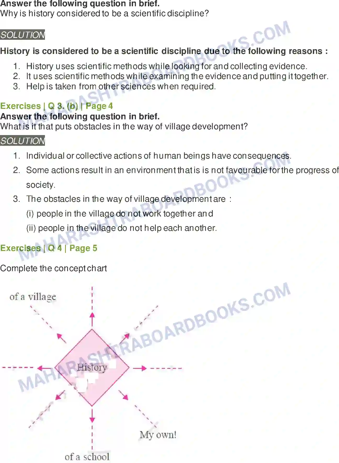 Maharashtra Board Solution Class-5 Environmental+Studies+-+2 What is History Image 2