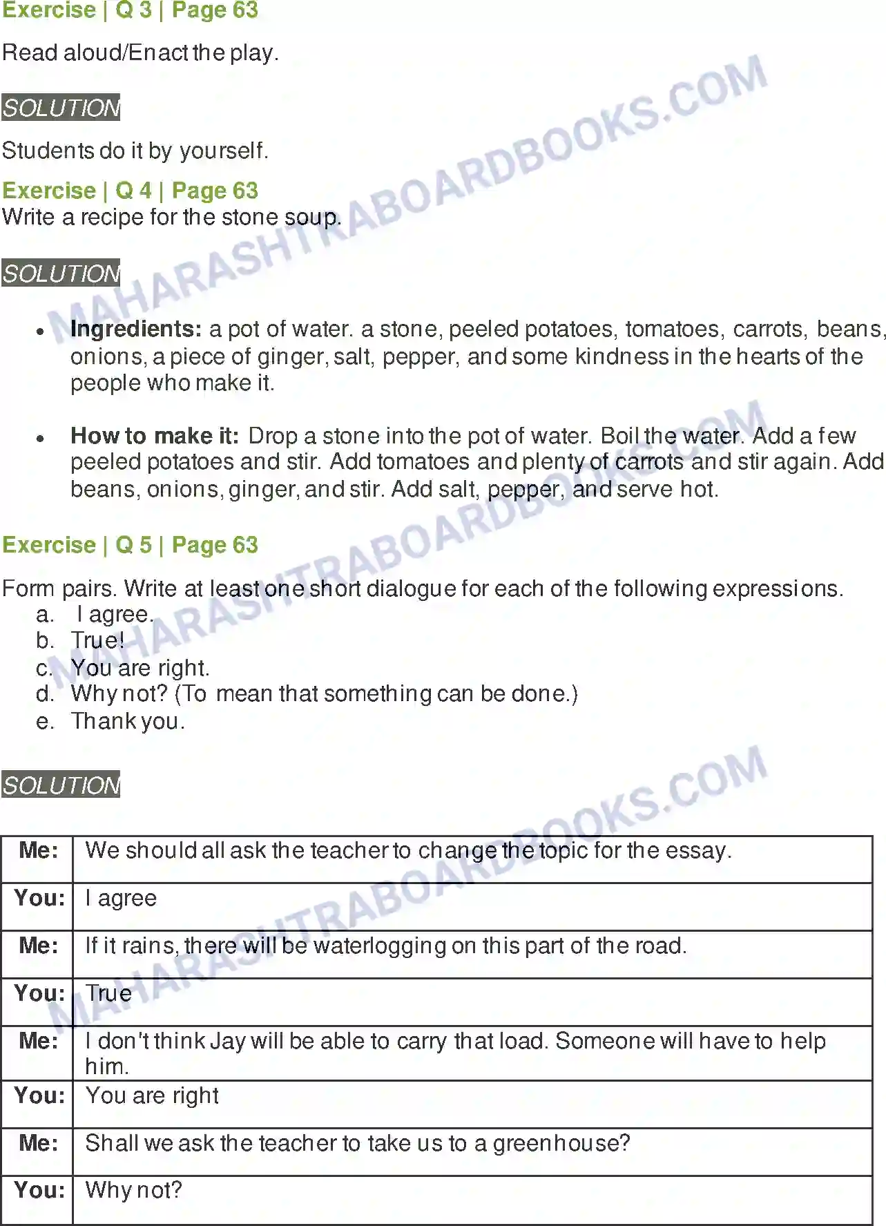Maharashtra Board Solution Class-6 English Stone Soup Image 3