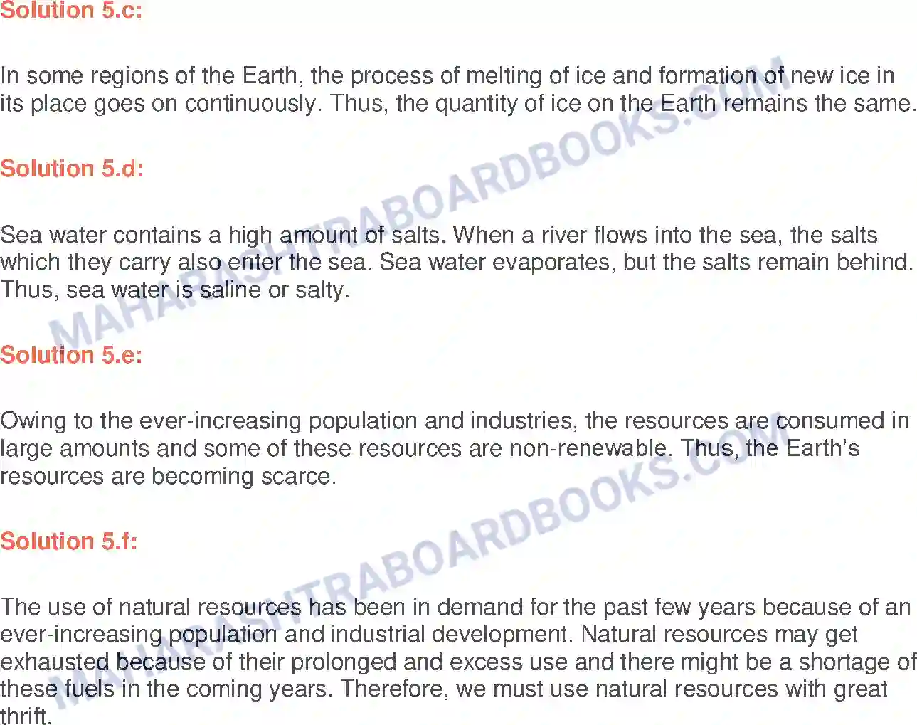 Maharashtra Board Solution Class-6 General+Science Our Earth and its Special Features Image 3