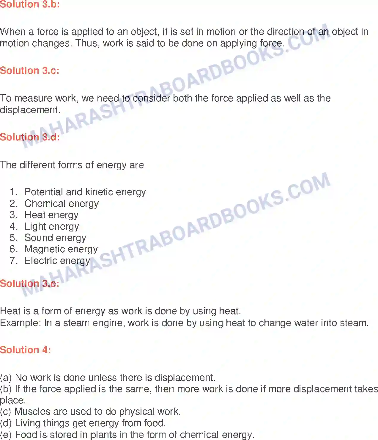 Maharashtra Board Solution Class-6 General+Science Work and Energy Image 2