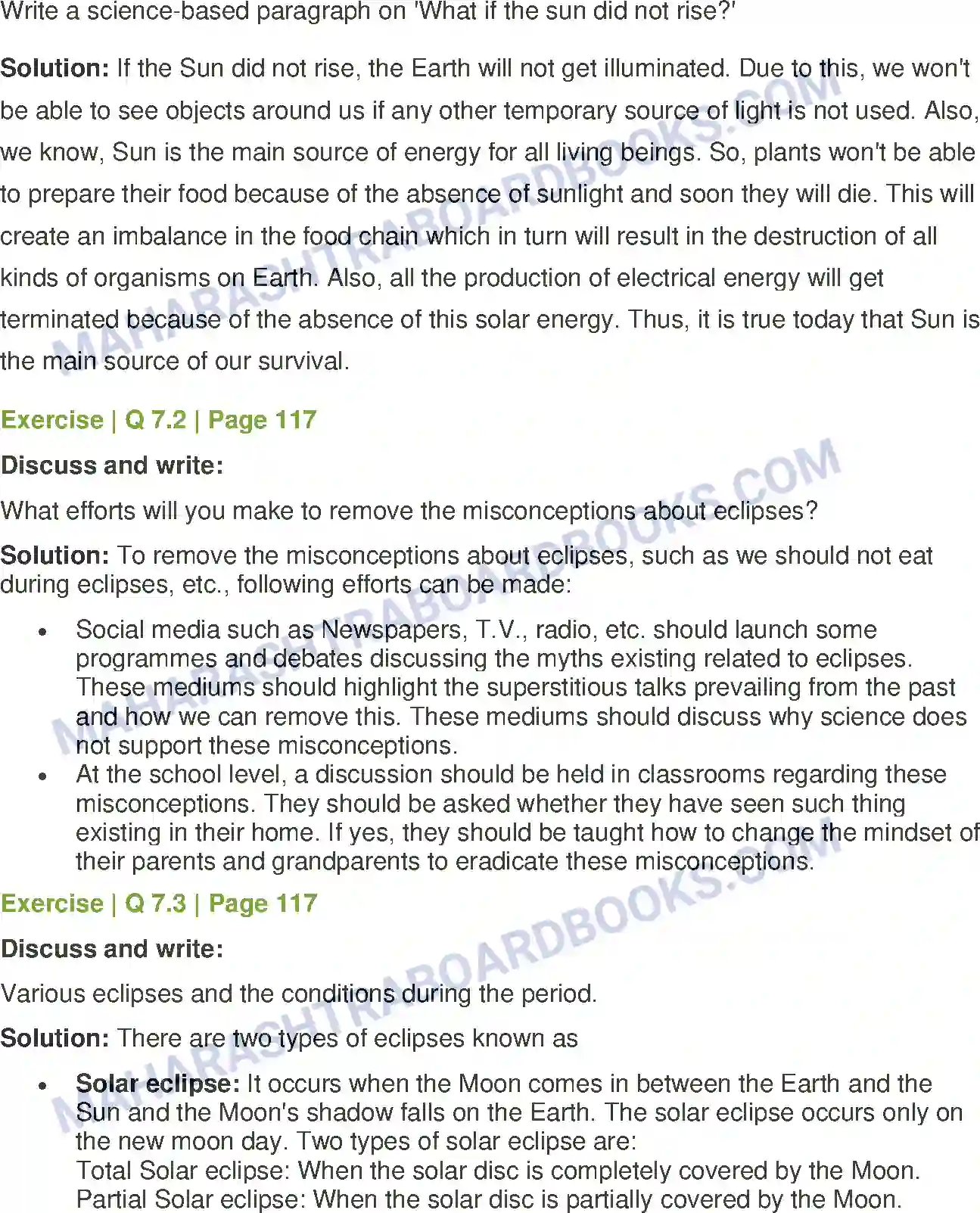 Maharashtra Board Solution Class-7 General+Science Effects of Light Image 5