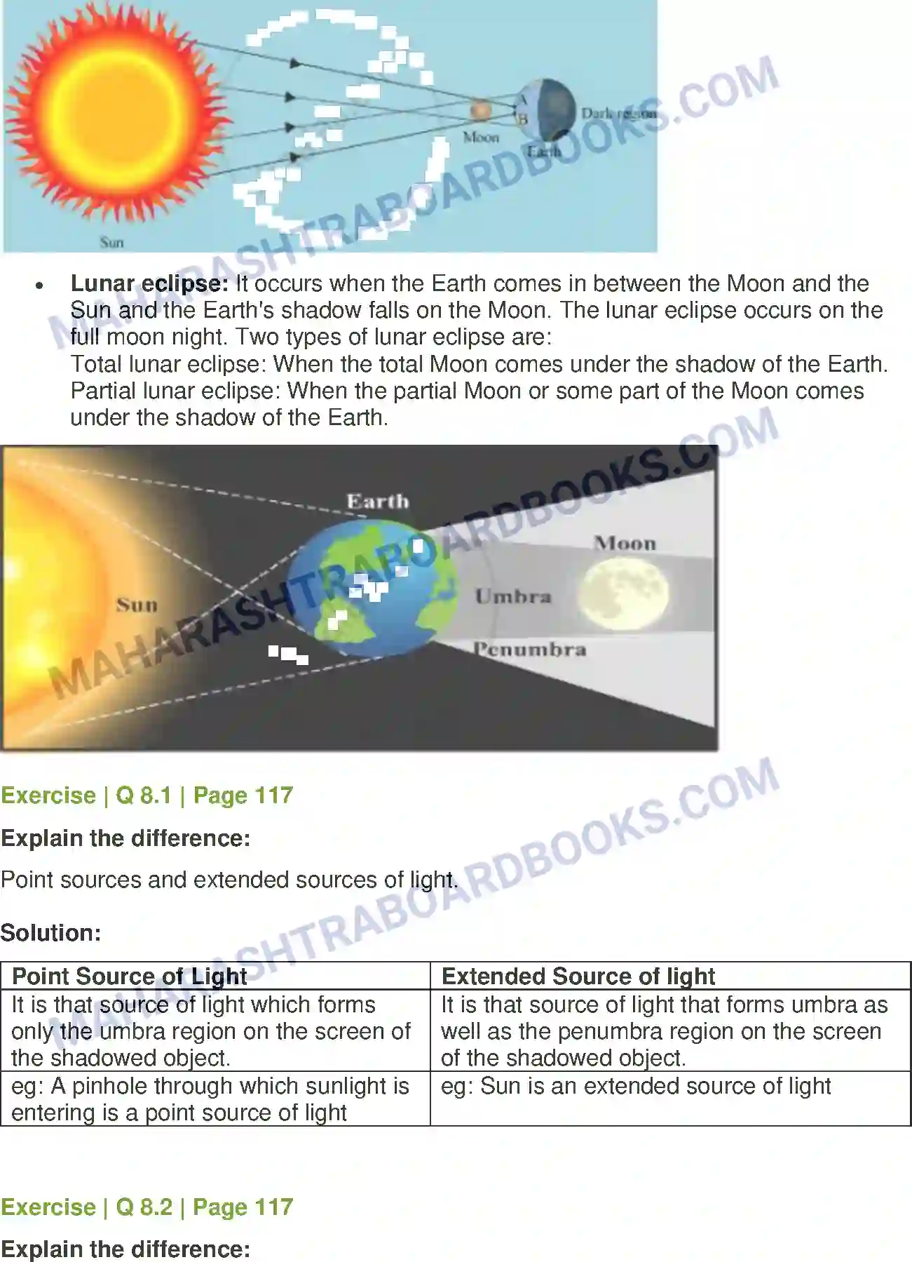 Maharashtra Board Solution Class-7 General+Science Effects of Light Image 6