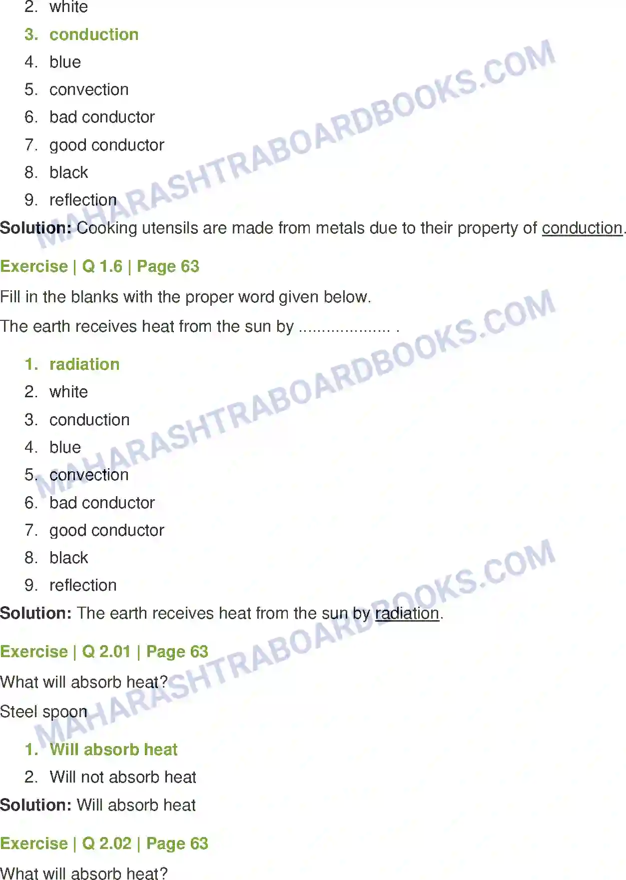 Maharashtra Board Solution Class-7 General+Science Heat Image 3