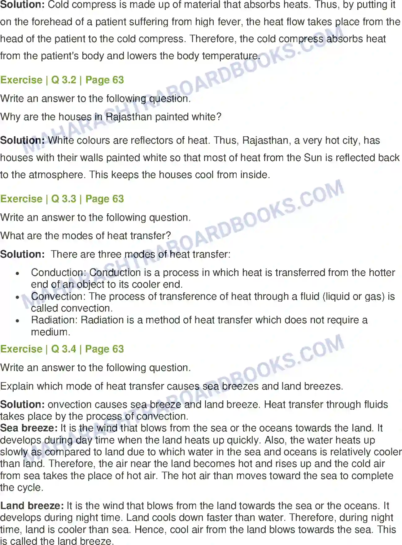 Maharashtra Board Solution Class-7 General+Science Heat Image 6
