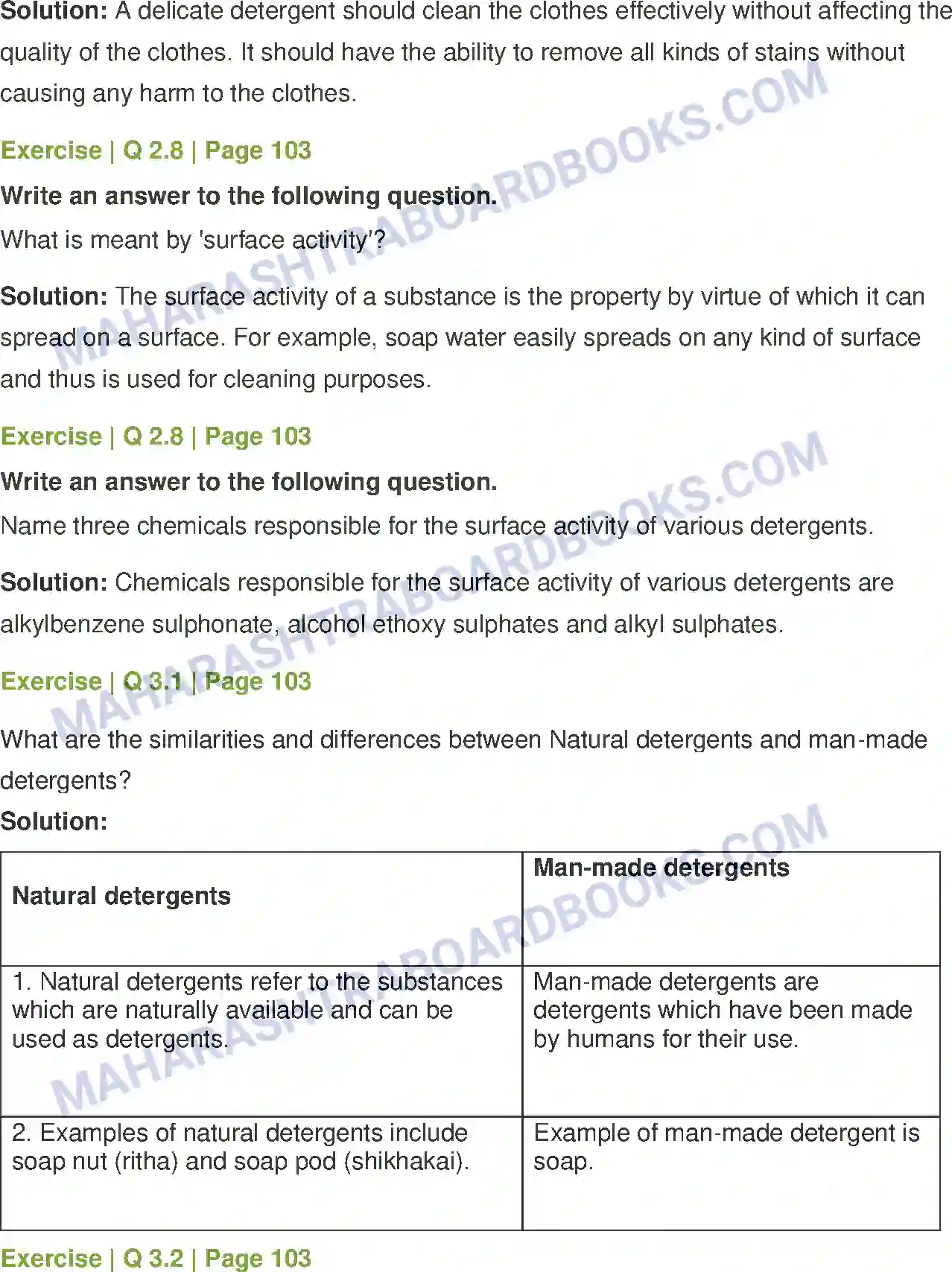 Maharashtra Board Solution Class-7 General+Science Materials We Use Image 5